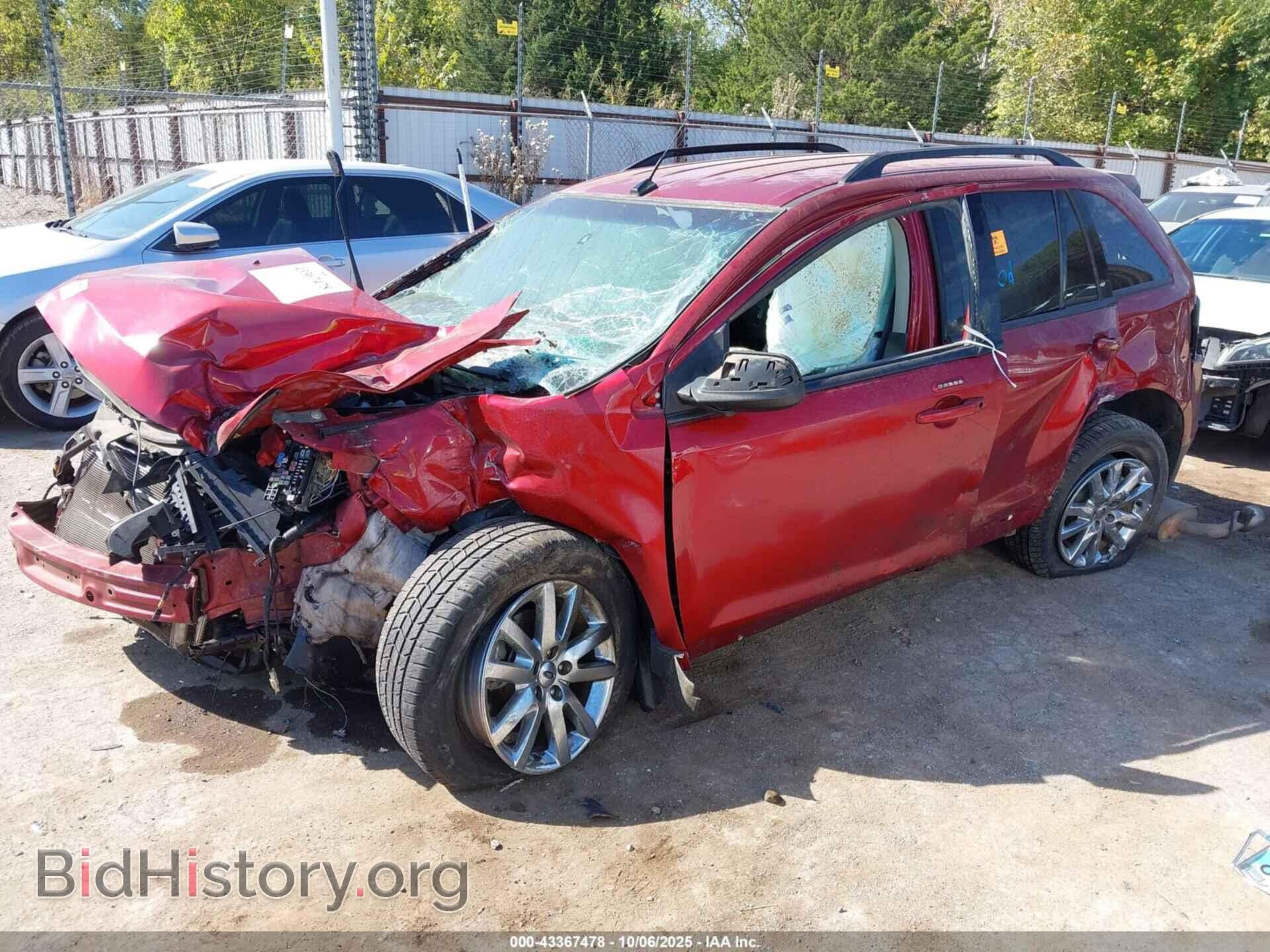 2014 FORD EDGE - VIN: 2FMDK3JC4EBB17832 - Фото 2