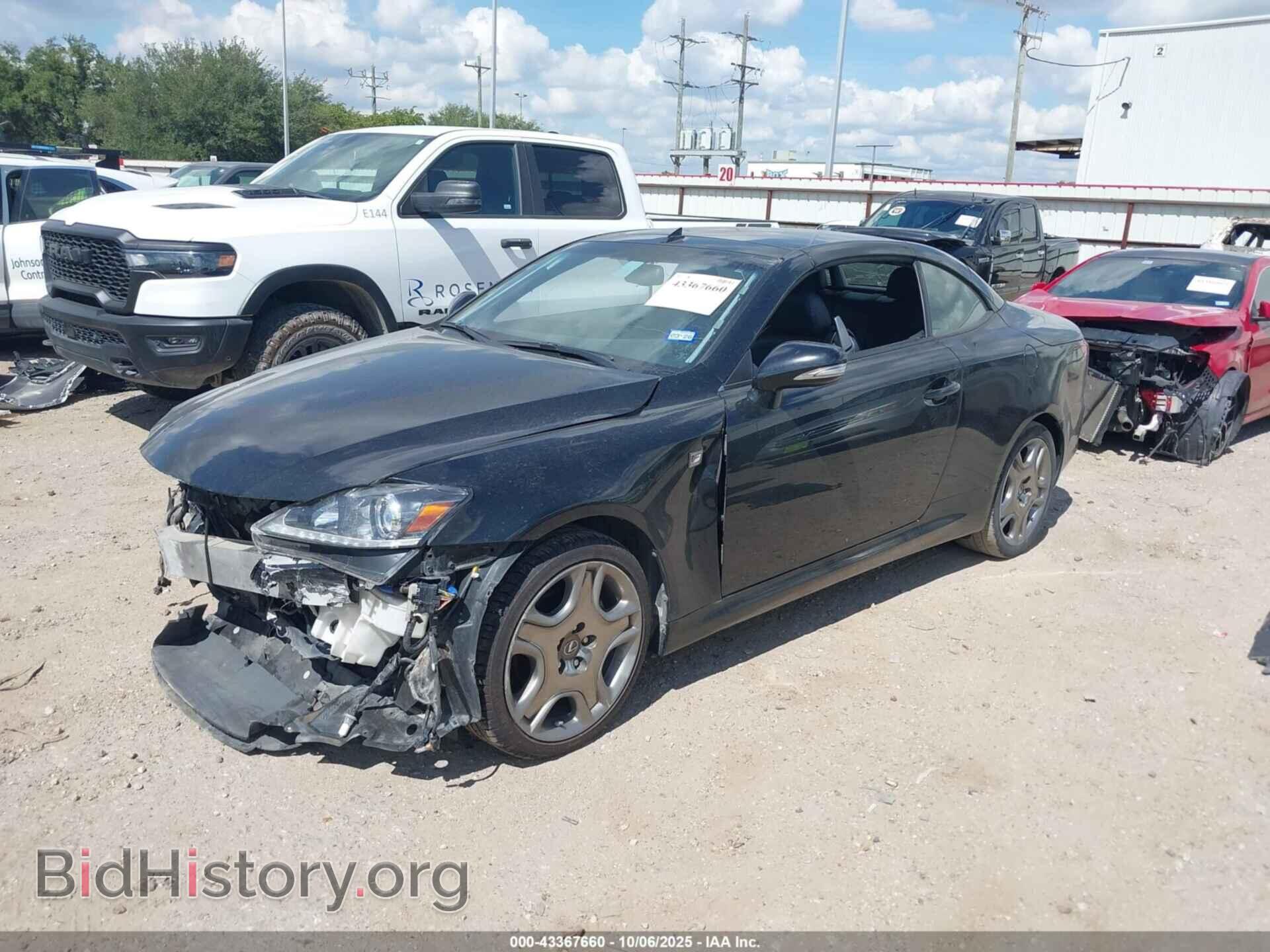 2013 LEXUS IS 250C - VIN: JTHFF2C25D2527302 - Фото 2
