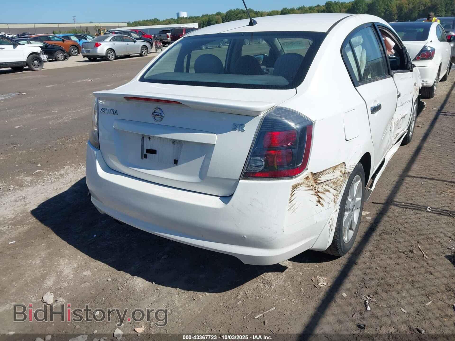 2012 NISSAN SENTRA - VIN: 3N1AB6AP1CL700889 - Фото 4