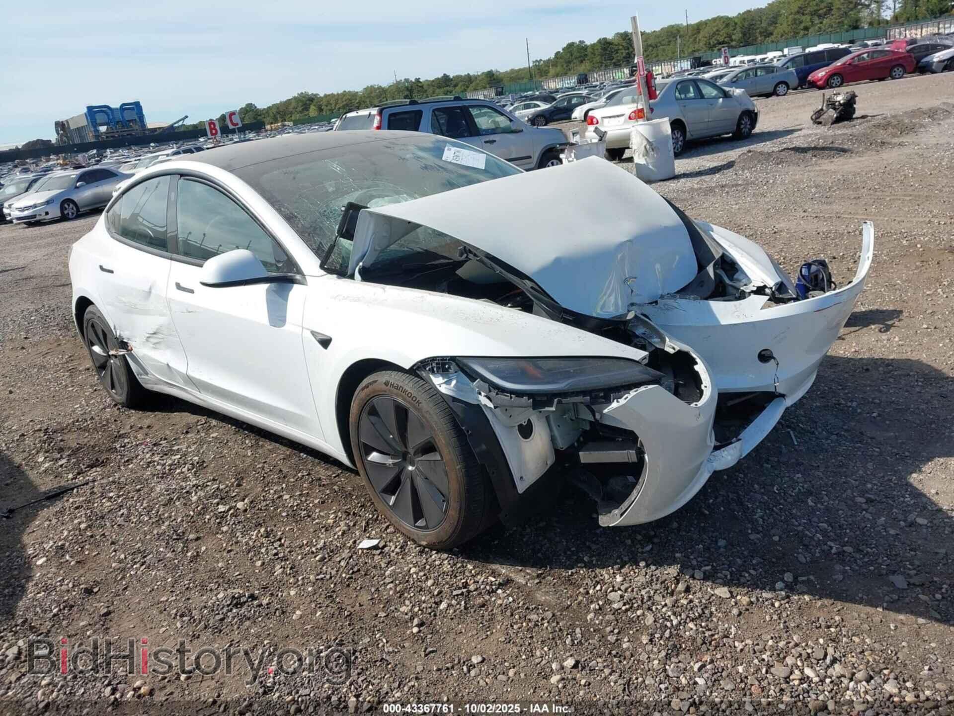 Photo 5YJ3E1EA6RF738437 - TESLA MODEL 3 2024