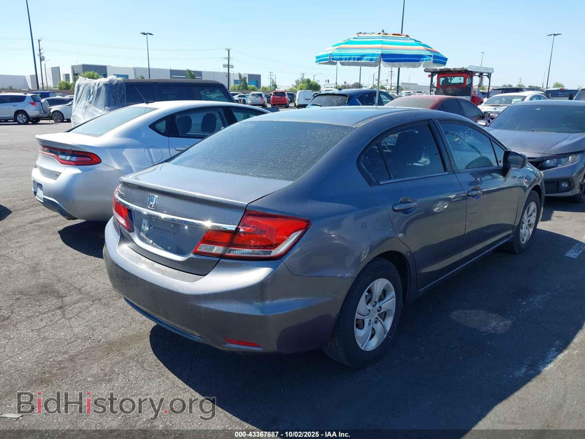2014 HONDA CIVIC - VIN: 19XFB2F59EE206256 - Фото 4