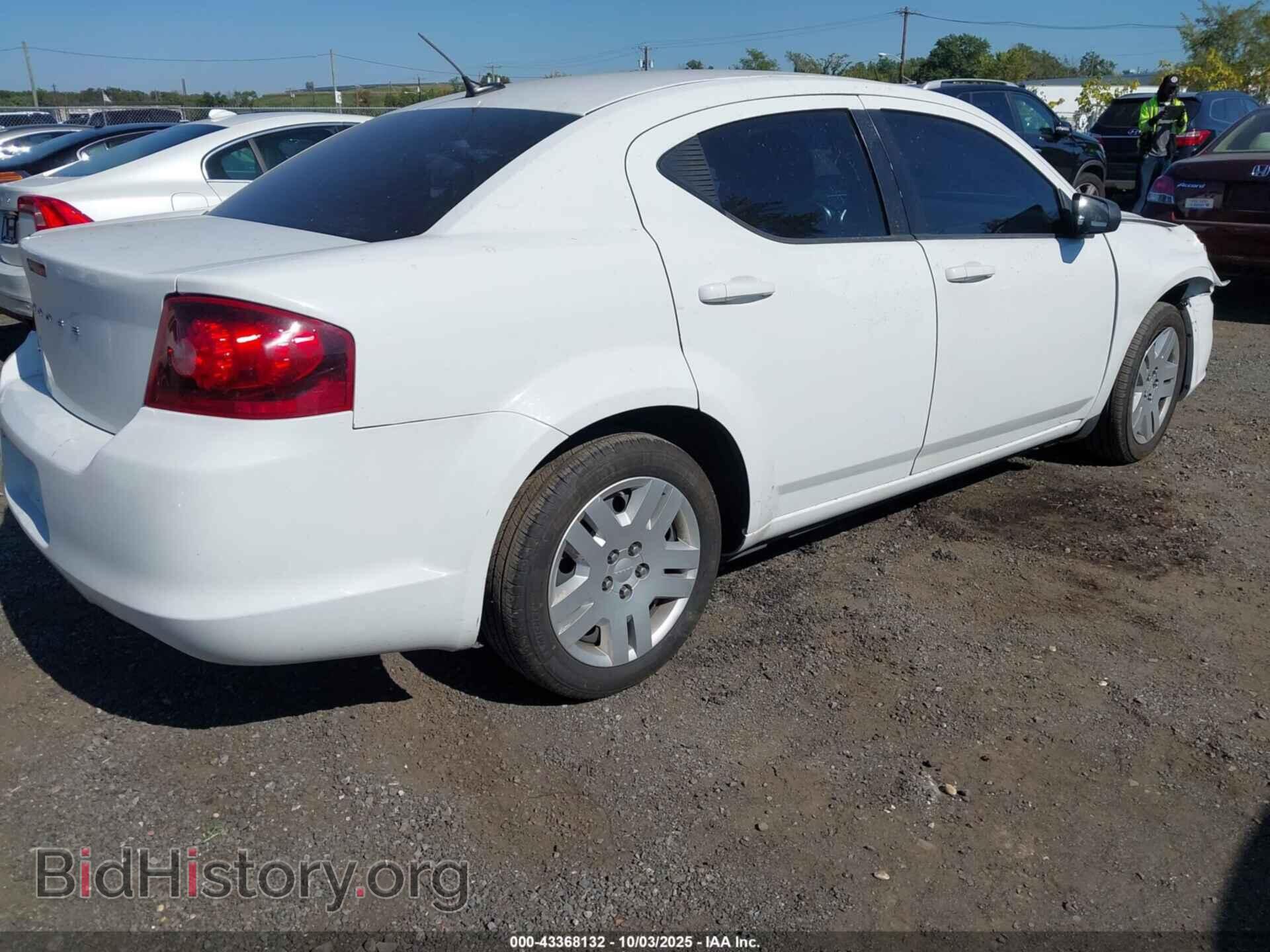 2012 DODGE AVENGER - VIN: 1C3CDZABXCN221462 - Фото 4