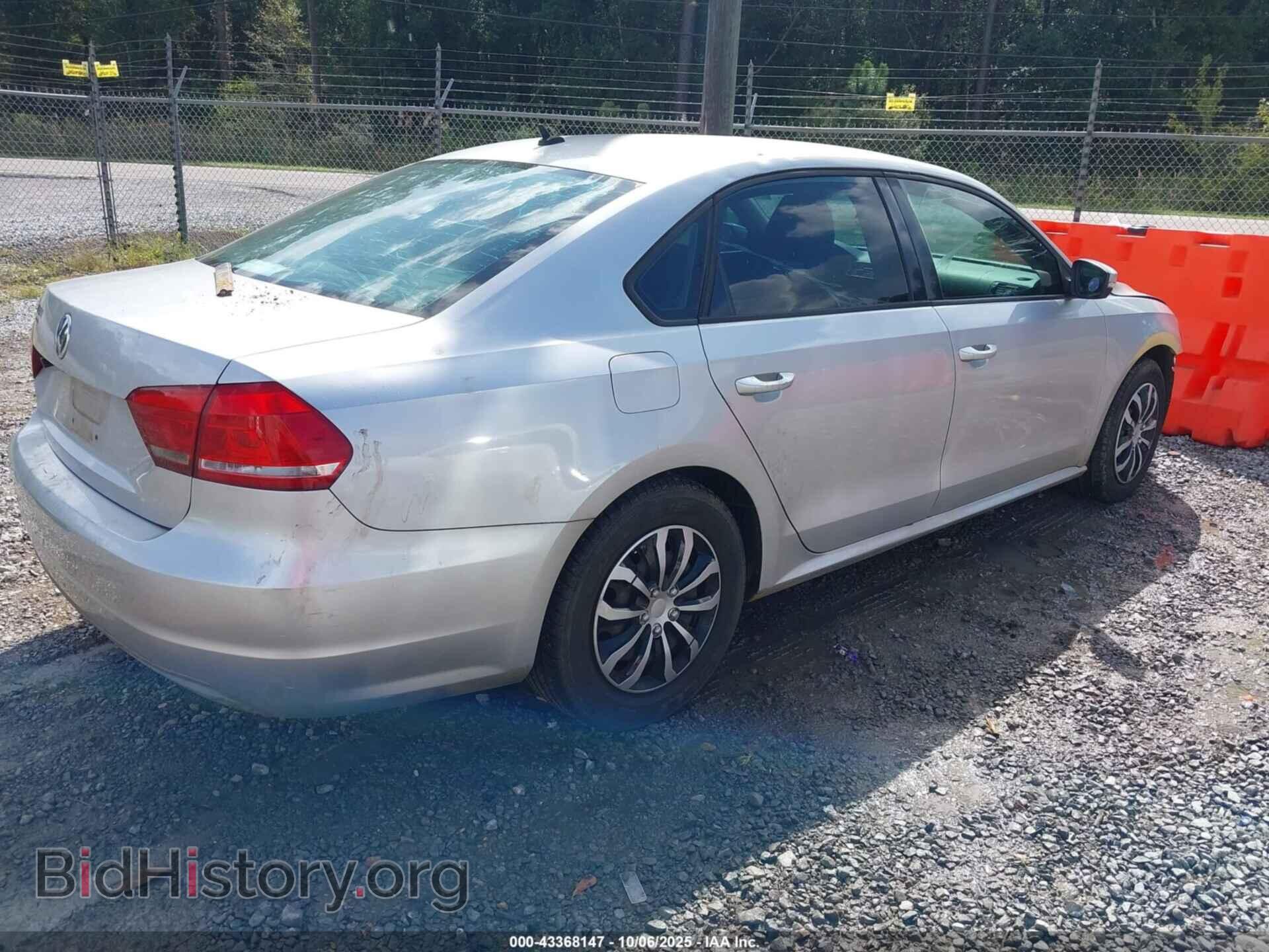 2012 VOLKSWAGEN PASSAT - VIN: 1VWAP7A36CC078395 - Фото 4