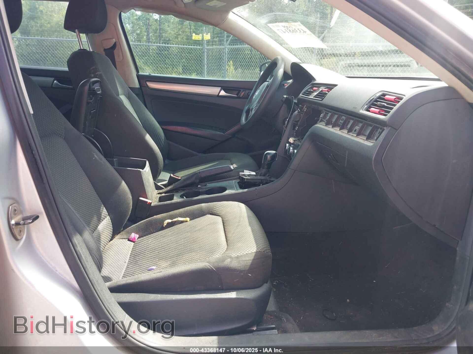2012 VOLKSWAGEN PASSAT - VIN: 1VWAP7A36CC078395 - Фото 5