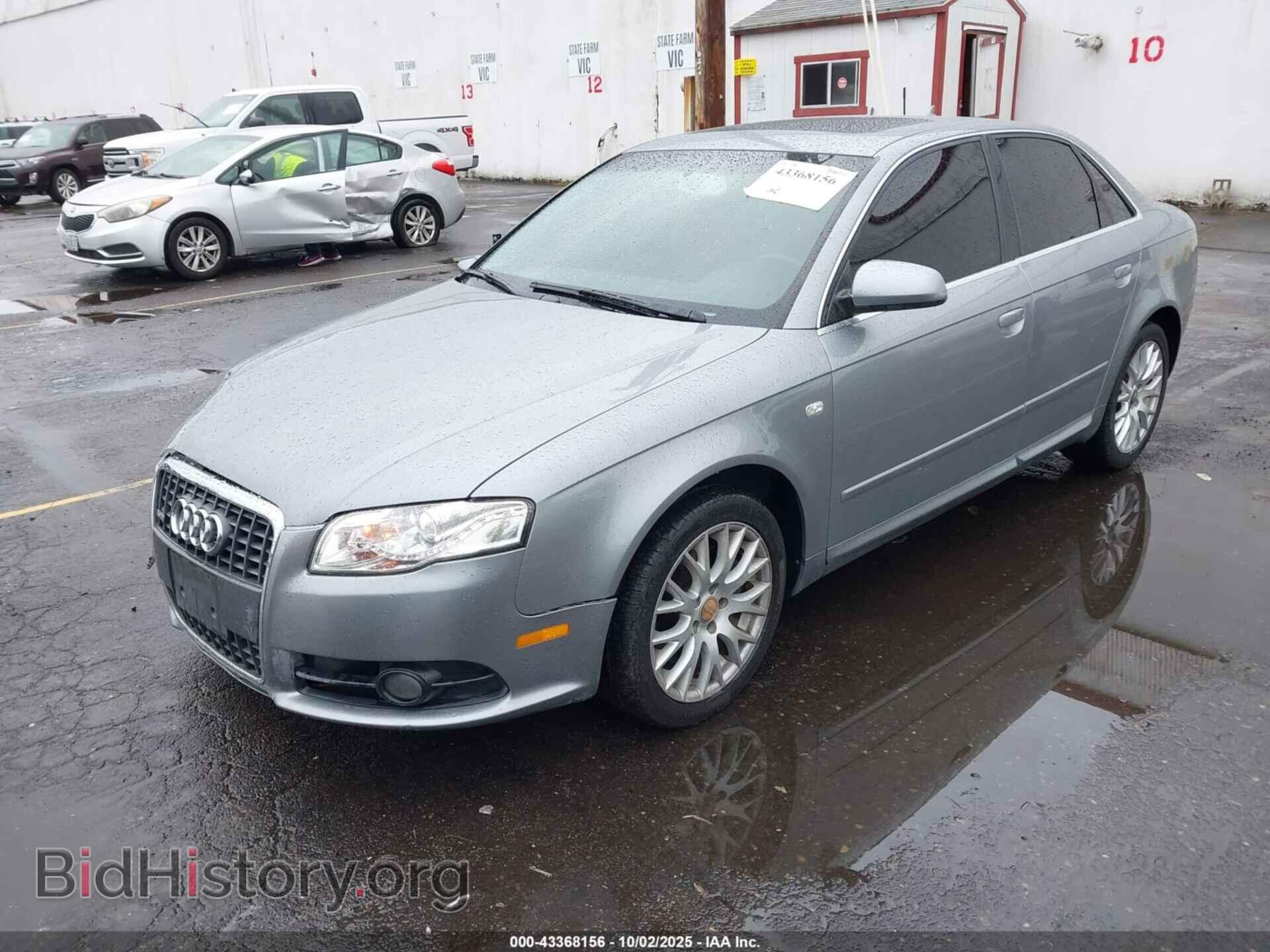 2008 AUDI A4 - VIN: WAUAF78E18A138208 - Фото 2