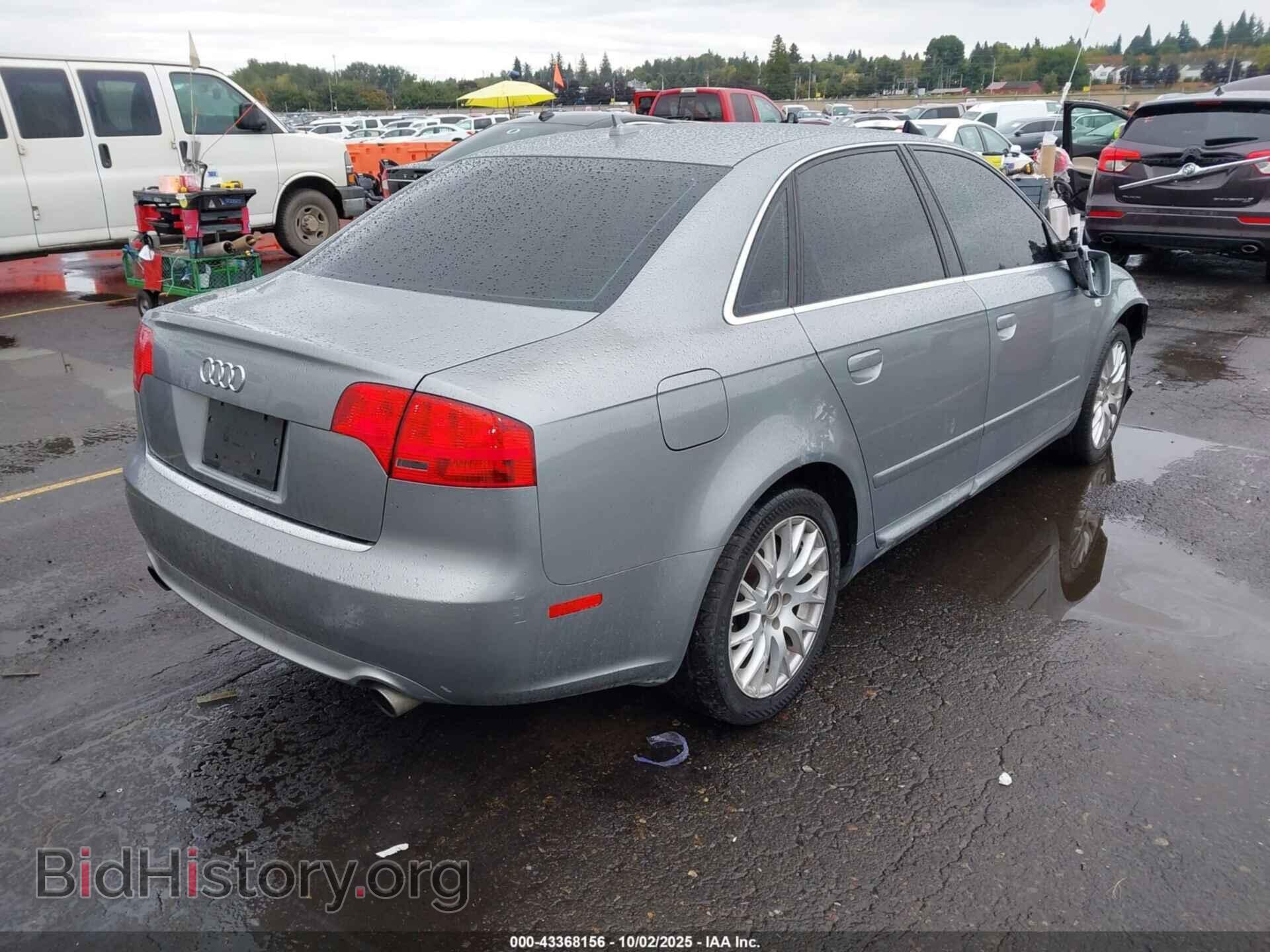2008 AUDI A4 - VIN: WAUAF78E18A138208 - Фото 4