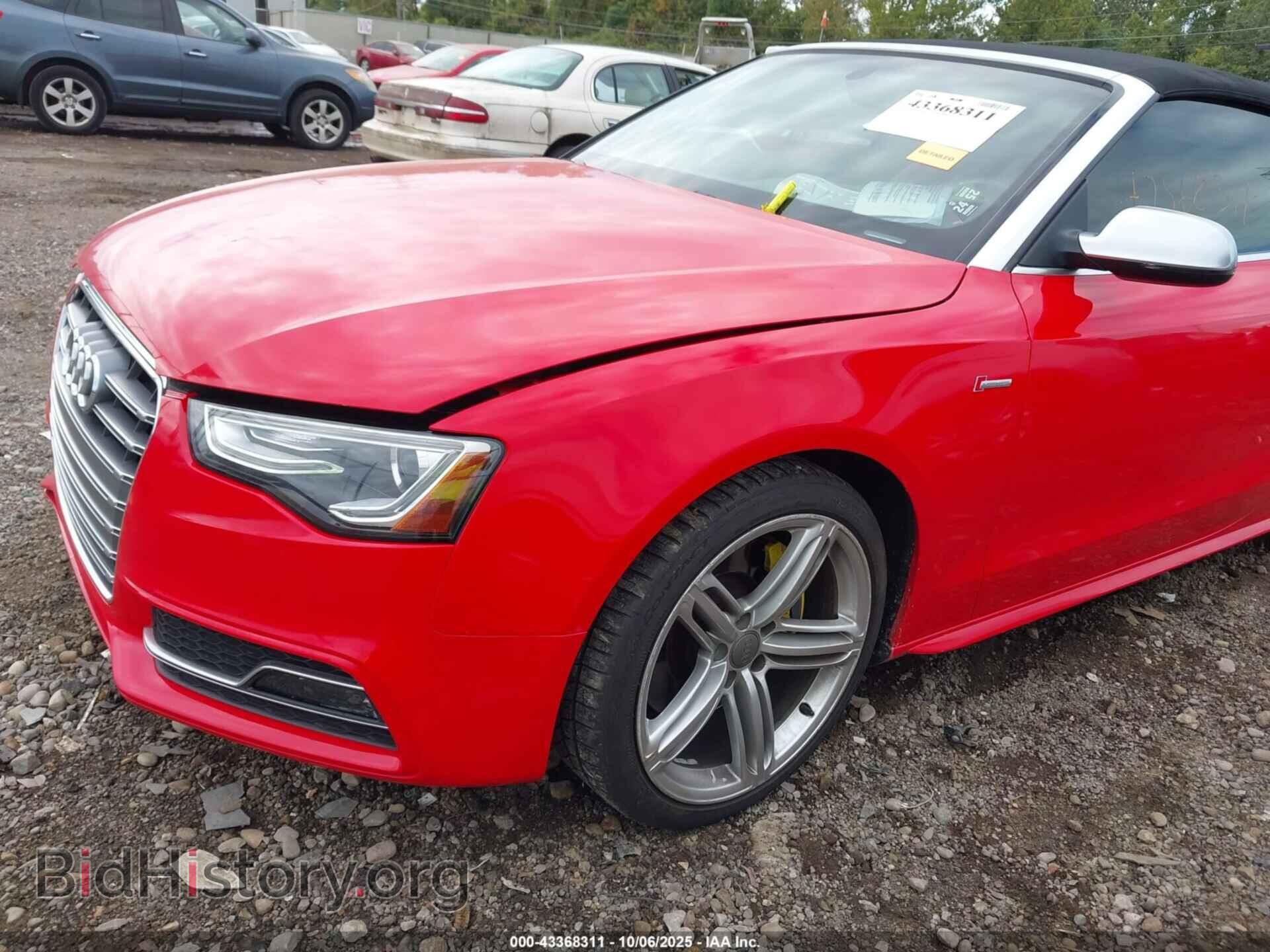 2013 AUDI S5 - VIN: WAUCGAFH9DN010172 - Фото 6