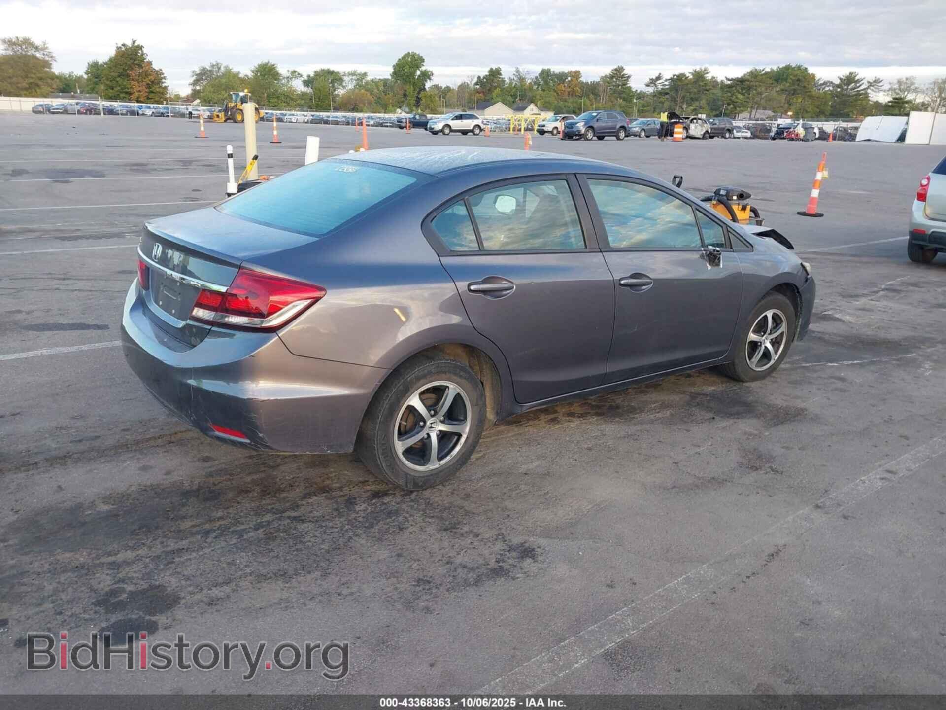2015 HONDA CIVIC - VIN: 19XFB2F73FE119360 - Фото 4
