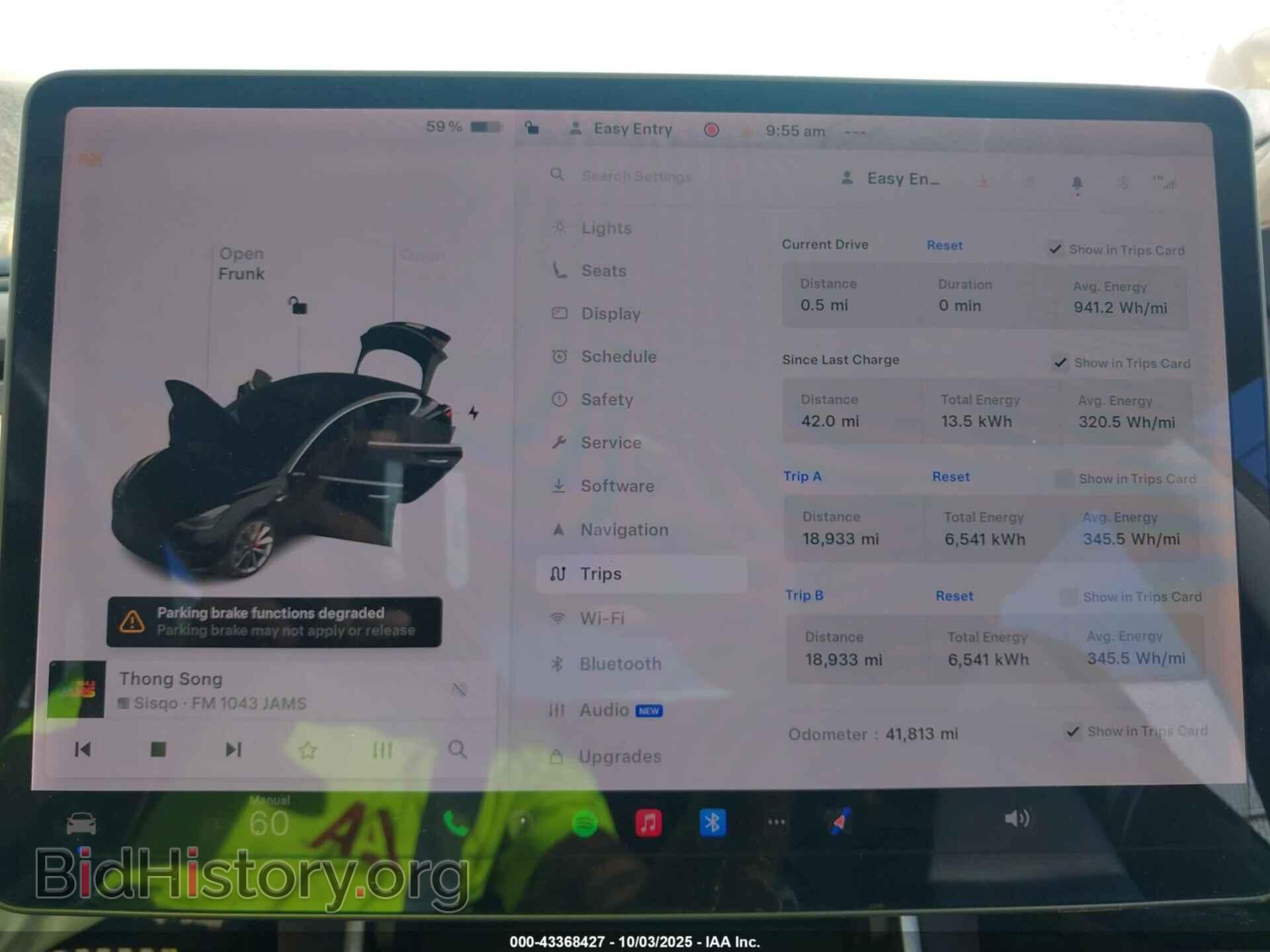 2019 TESLA MODEL 3 - VIN: 5YJ3E1EB2KF438408 - Photo 7