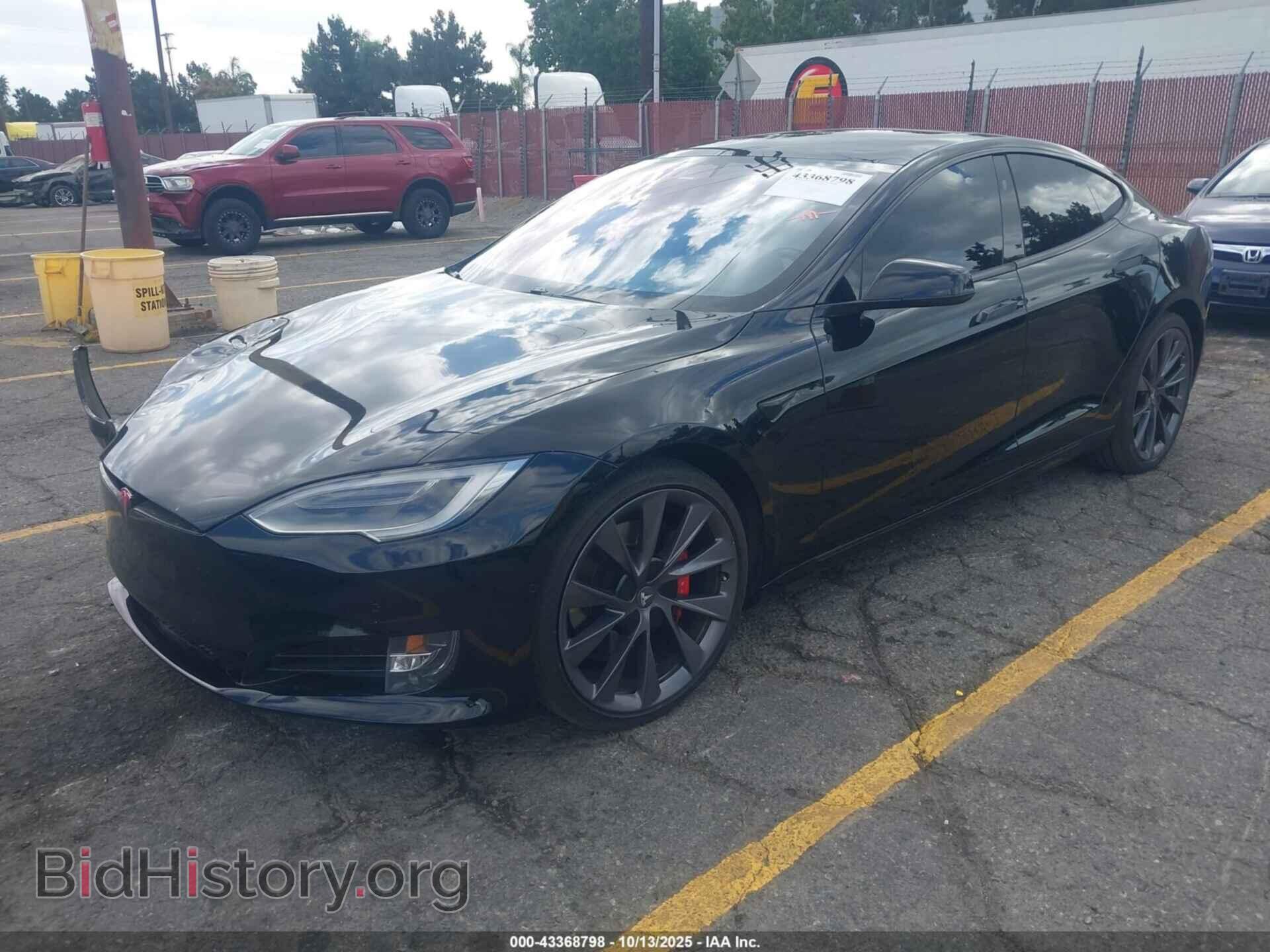 2020 TESLA MODEL S - VIN: 5YJSA1E43LF360845 - Фото 2