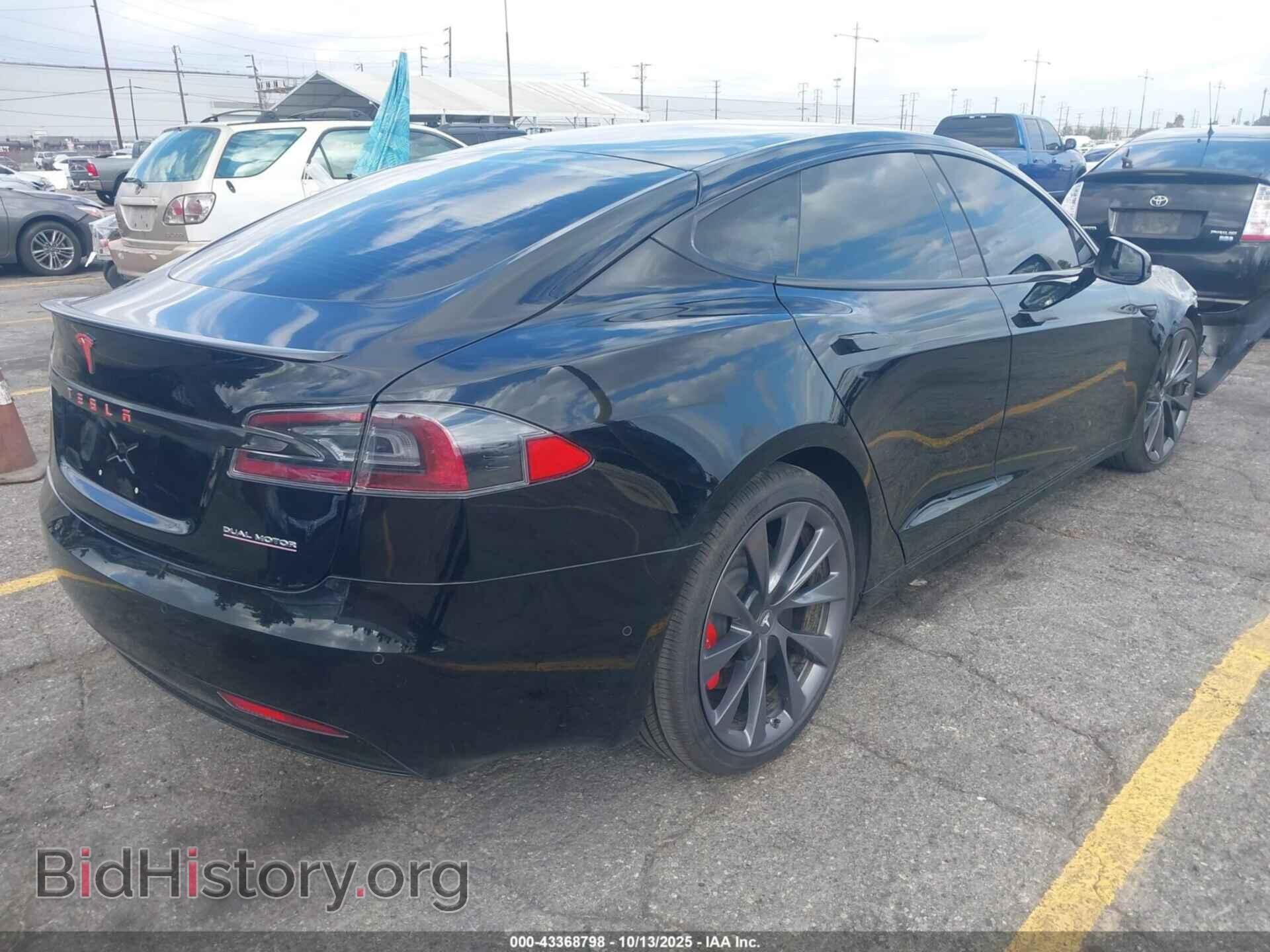 2020 TESLA MODEL S - VIN: 5YJSA1E43LF360845 - Фото 4