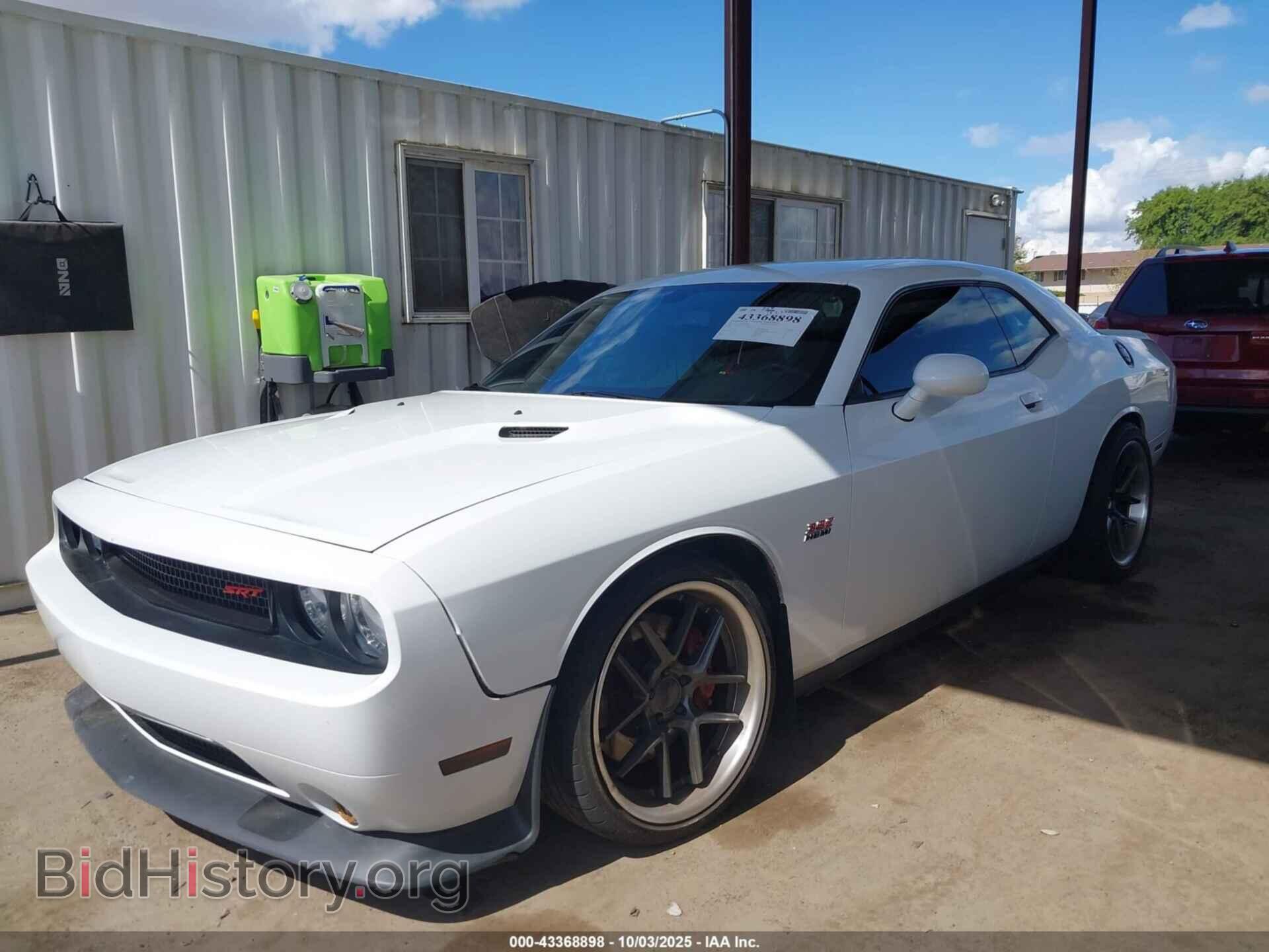 2012 DODGE CHALLENGER - VIN: 2C3CDYCJ1CH243924 - Фото 2