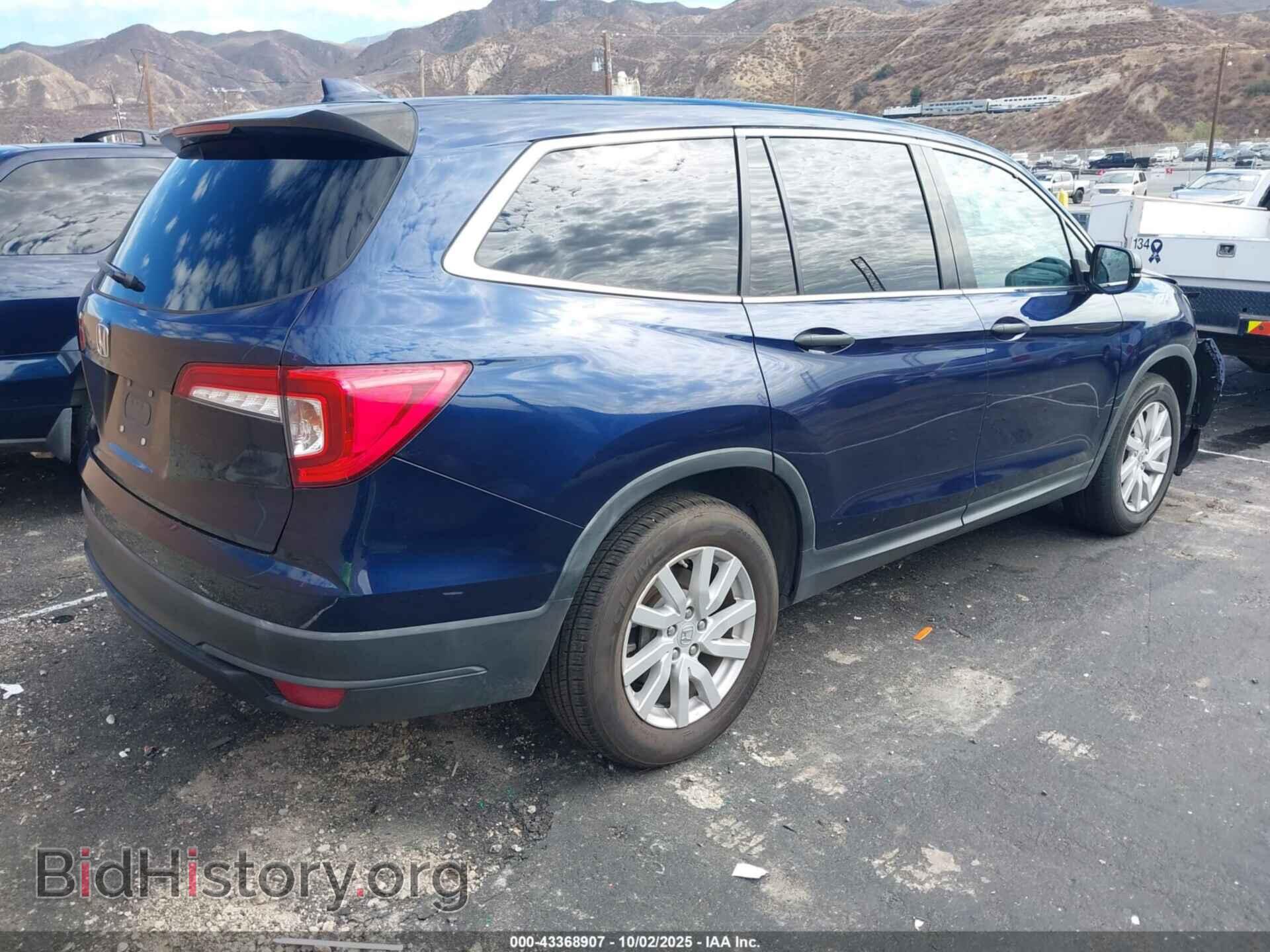 2019 HONDA PILOT - VIN: 5FNYF5H14KB026830 - Фото 4