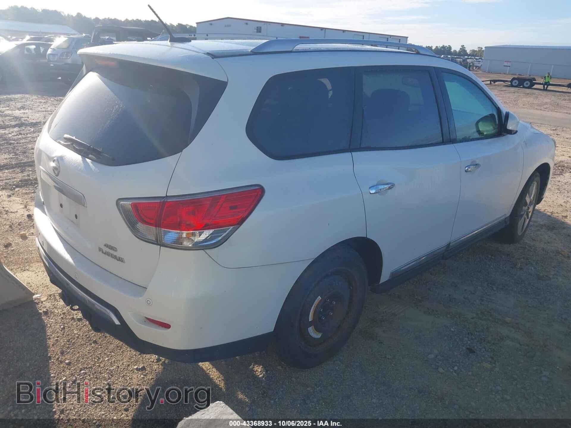 2013 NISSAN PATHFINDER - VIN: 5N1AR2MM4DC660884 - Фото 4