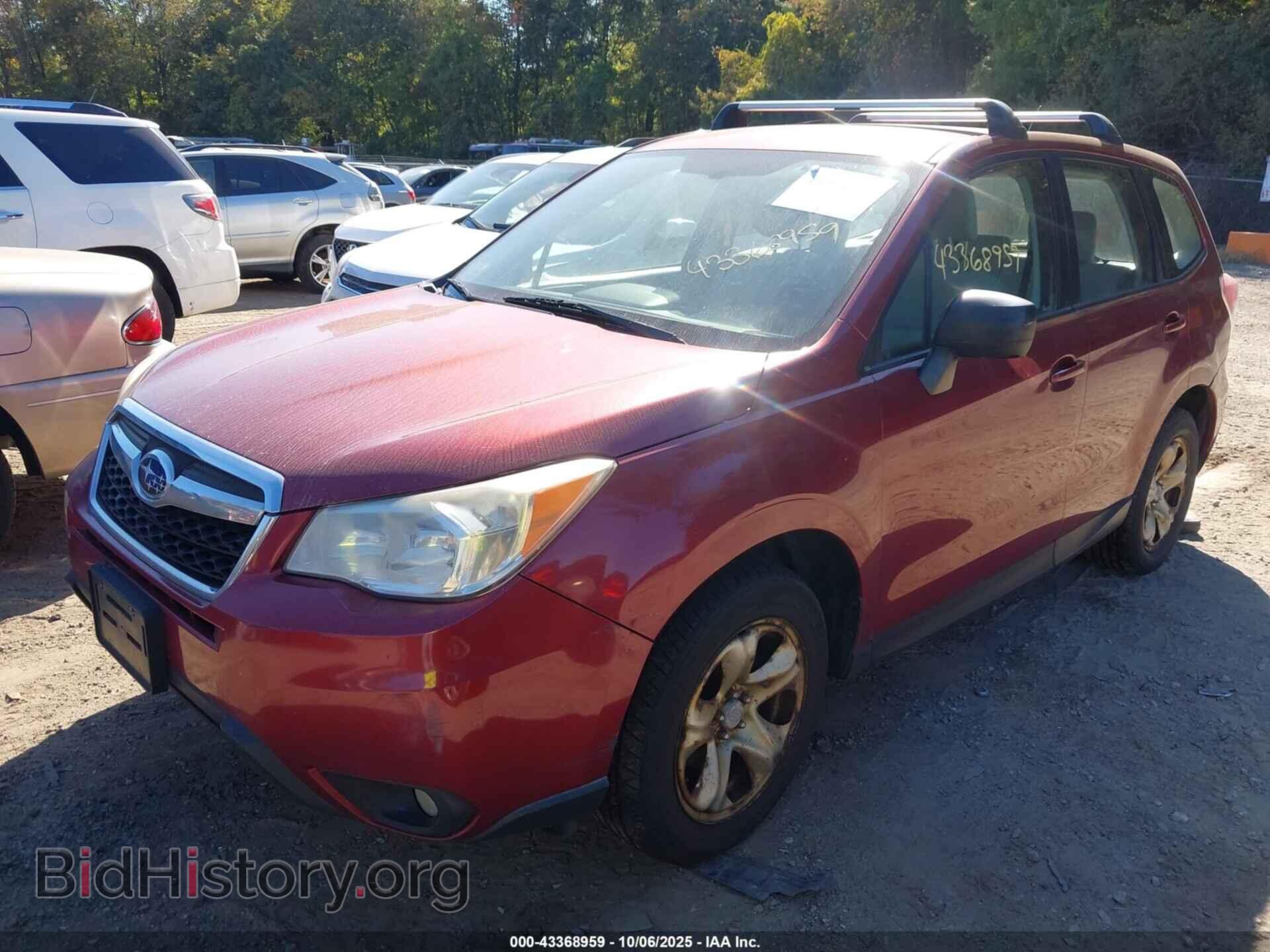 2014 SUBARU FORESTER - VIN: JF2SJAAC0EH488137 - Фото 2