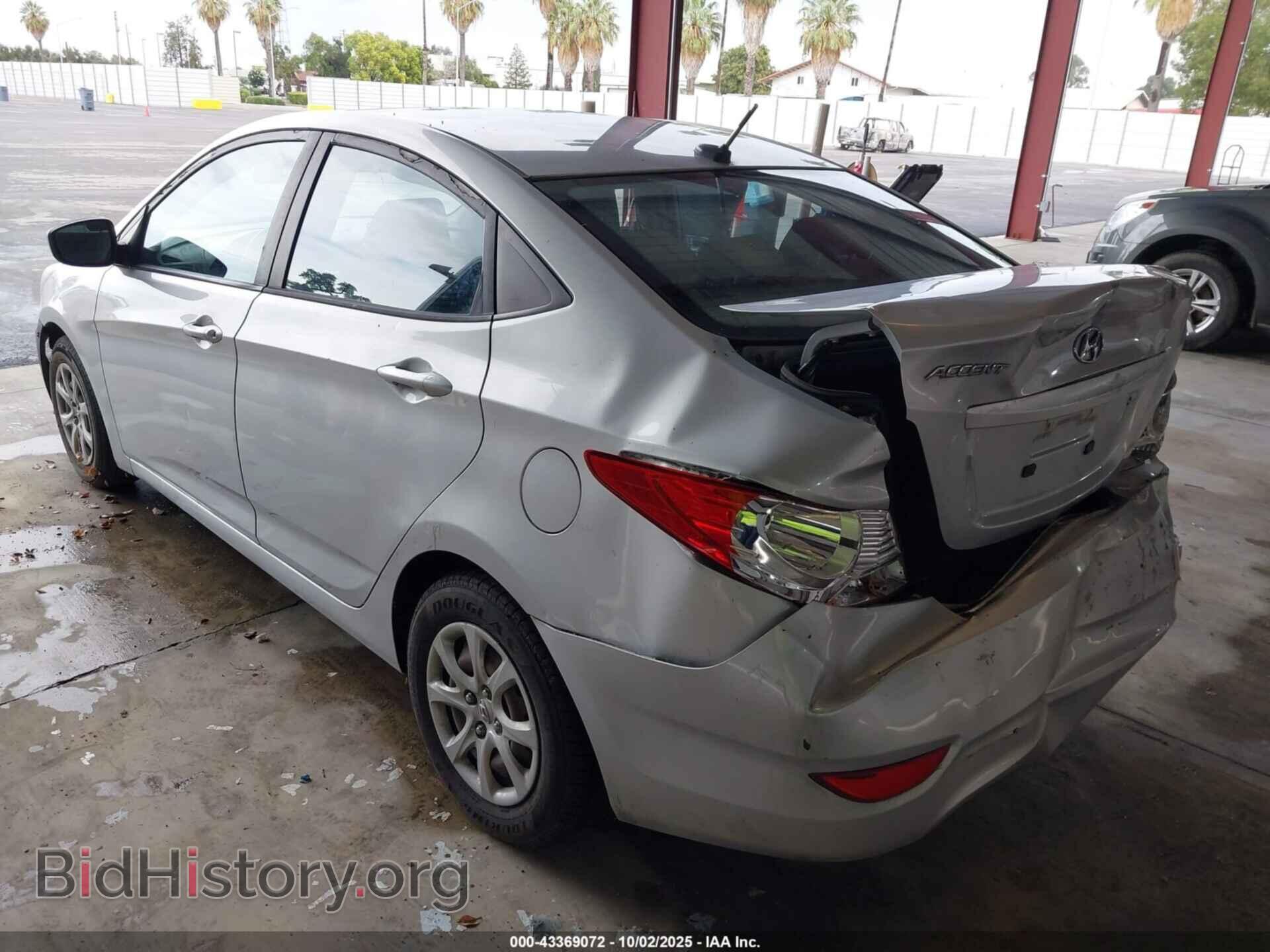 2013 HYUNDAI ACCENT - VIN: KMHCT4AE9DU480135 - Фото 3
