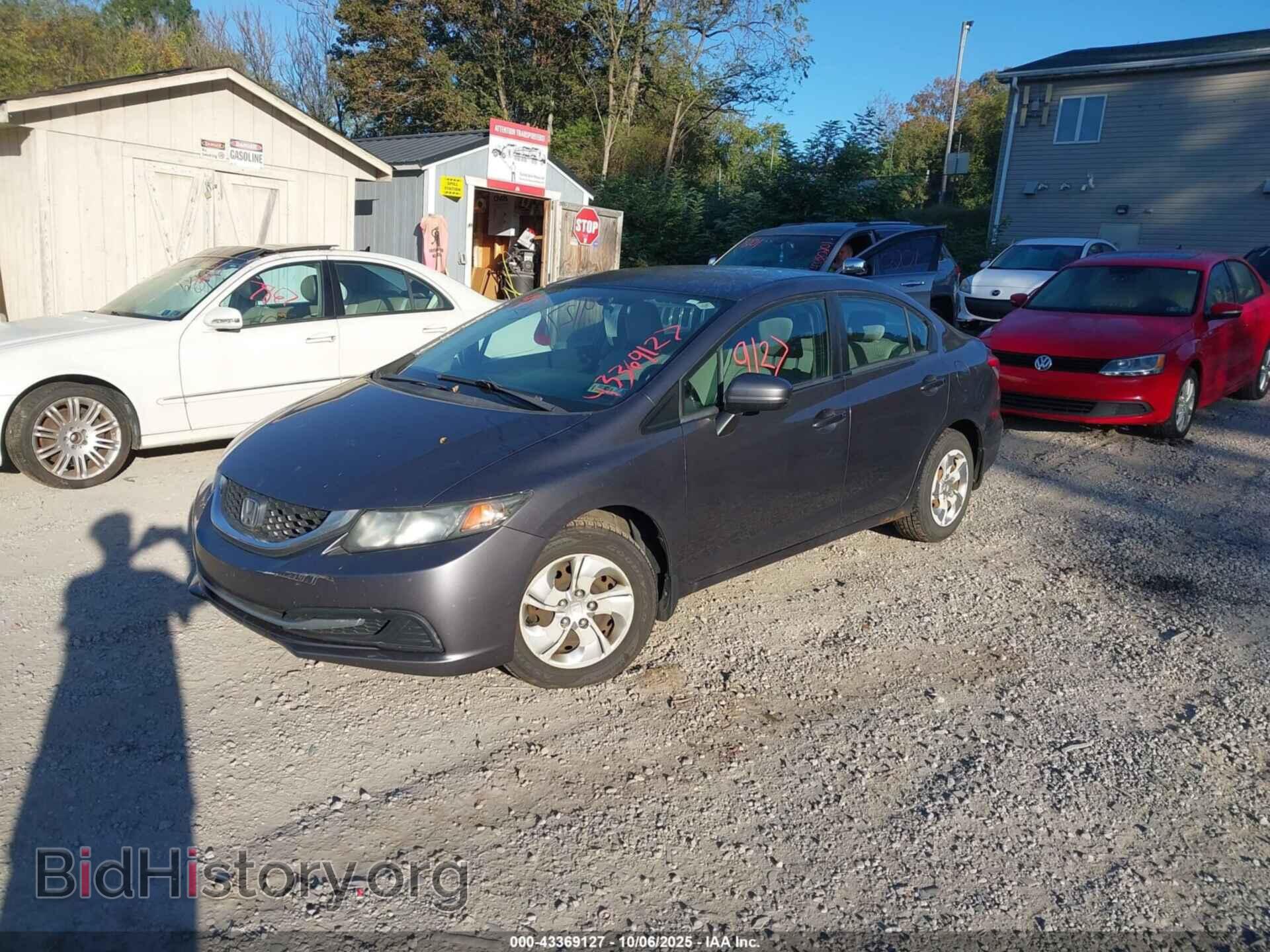 2014 HONDA CIVIC - VIN: 19XFB2F53EE225823 - Фото 2