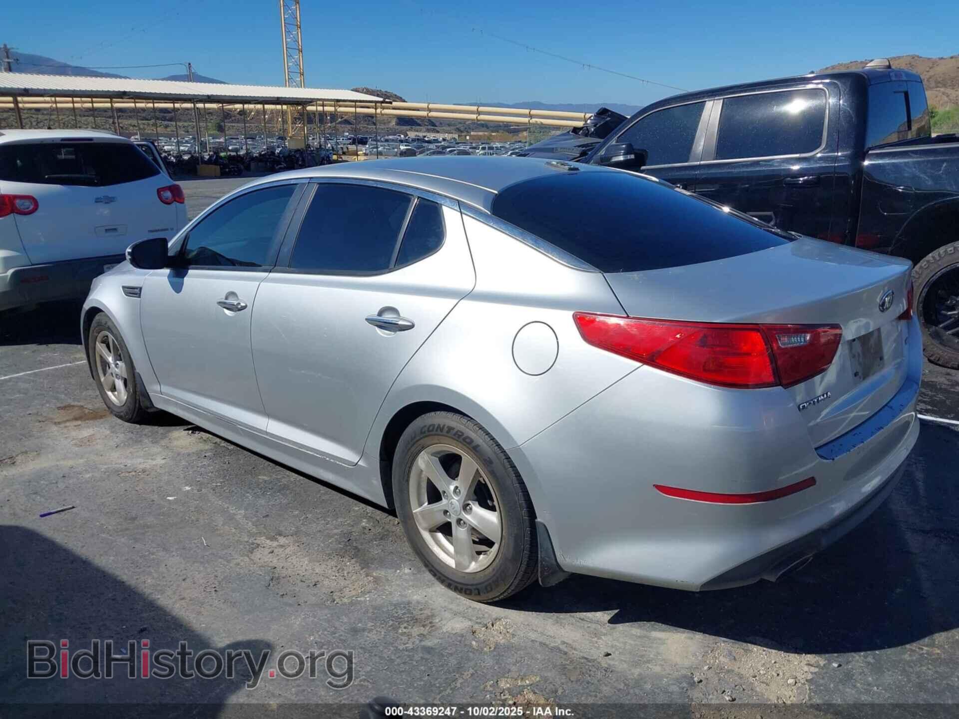 2014 KIA OPTIMA - VIN: KNAGM4A77E5452394 - Фото 3