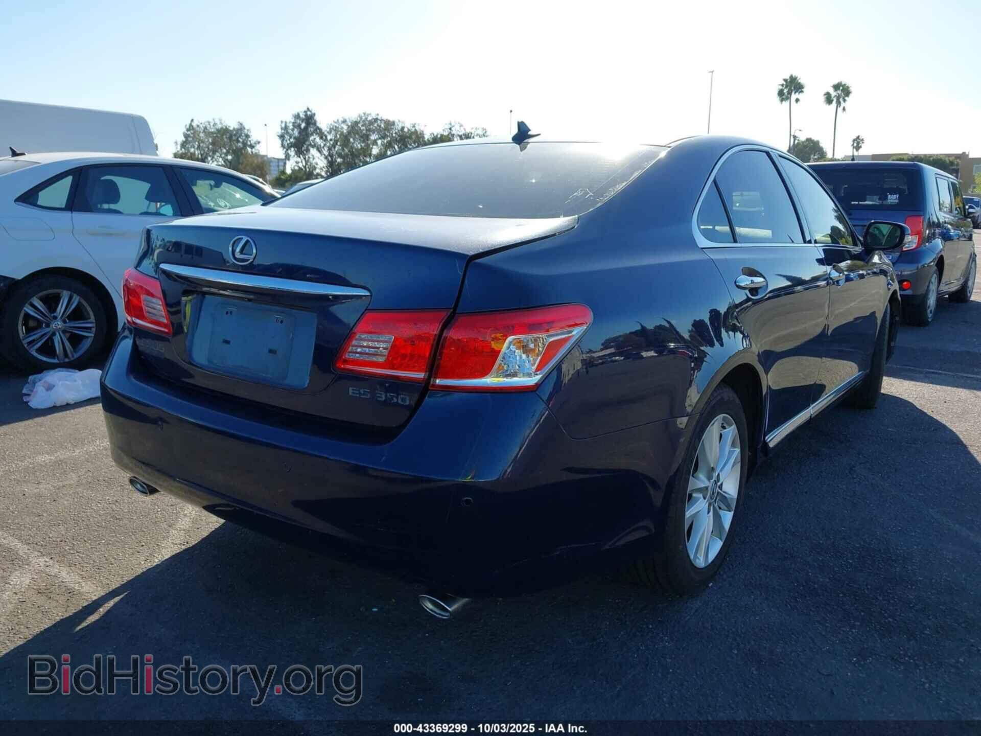 2011 LEXUS ES 350 - VIN: JTHBK1EG0B2445567 - Фото 4
