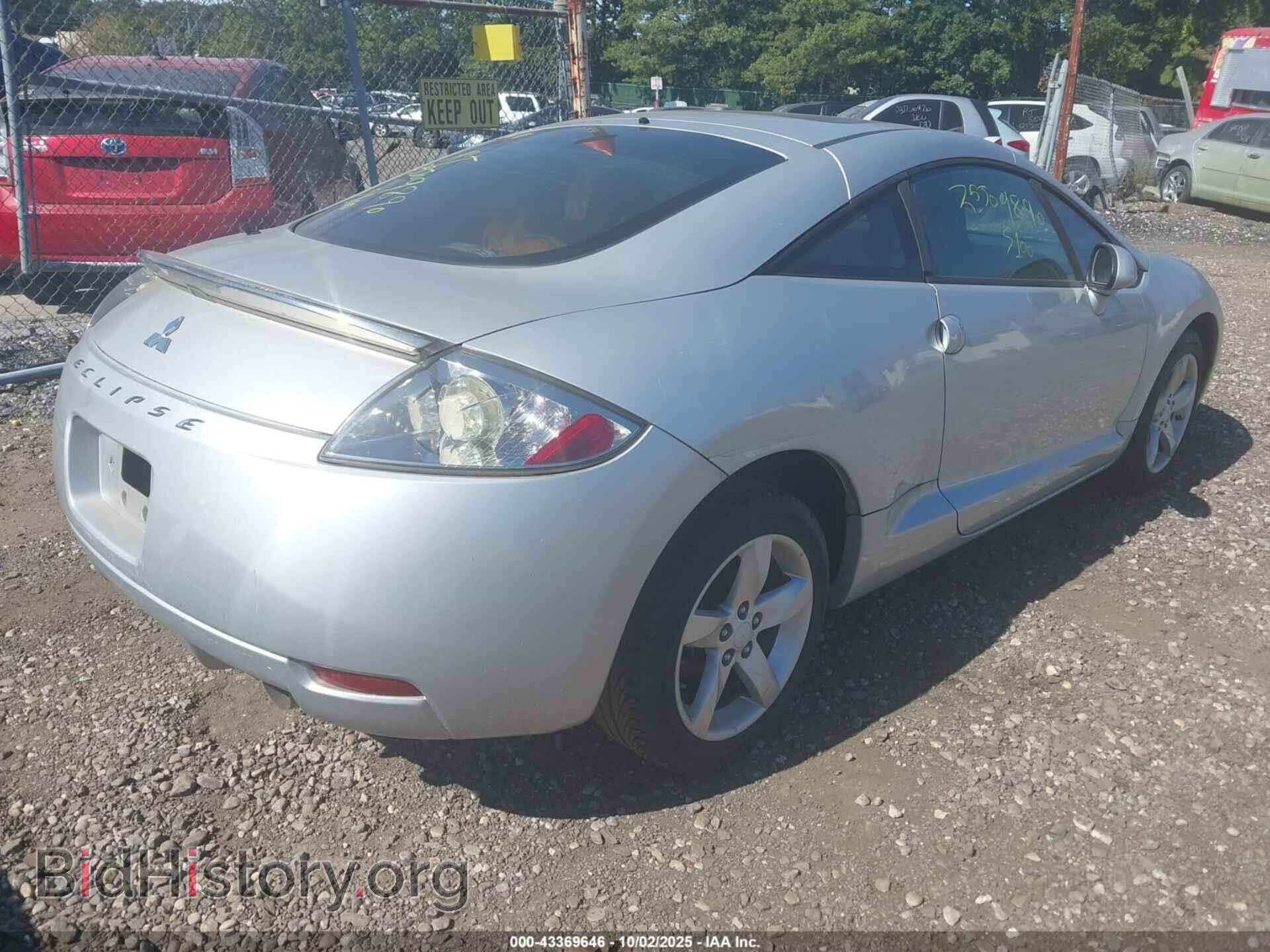 2007 MITSUBISHI ECLIPSE - VIN: 4A3AK24FX7E009789 - Photo 4
