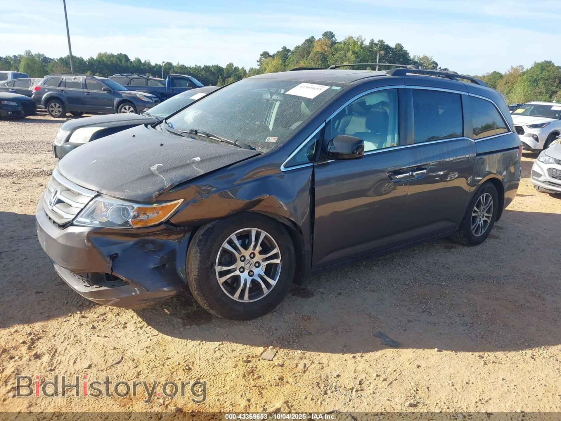 2013 HONDA ODYSSEY - VIN: 5FNRL5H60DB076734 - Фото 2