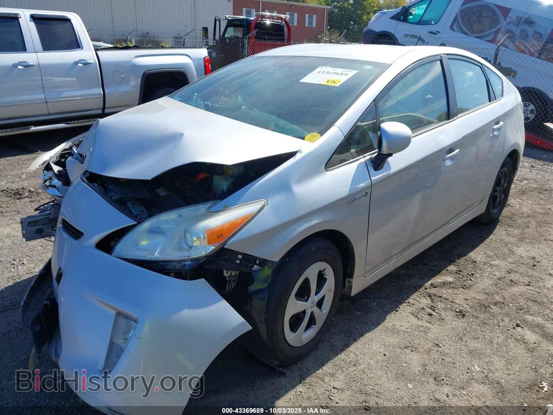 2013 TOYOTA PRIUS - VIN: JTDKN3DU3D0345988 - Фото 2