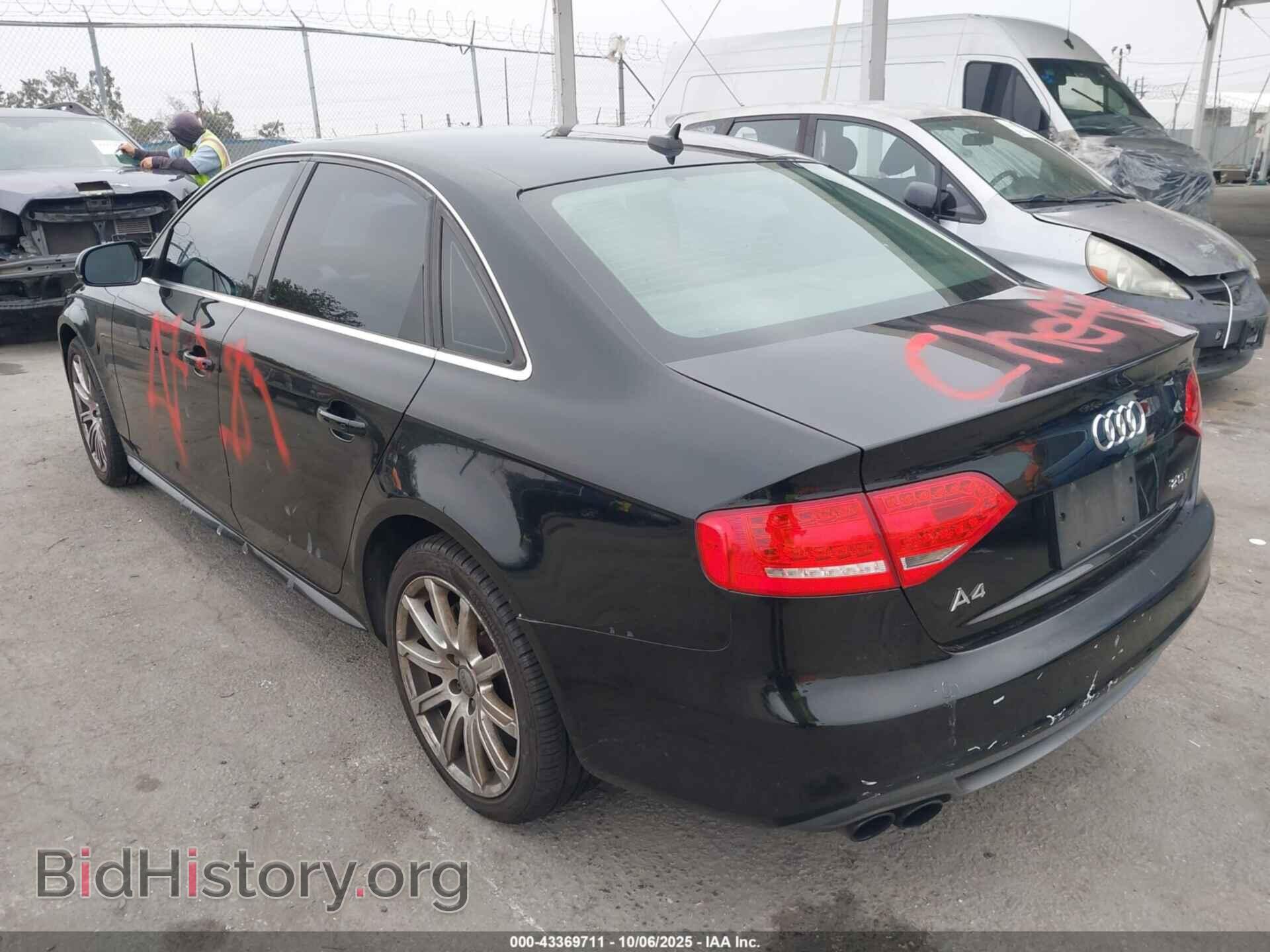 2012 AUDI A4 - VIN: WAUEFAFL7CA120241 - Фото 3