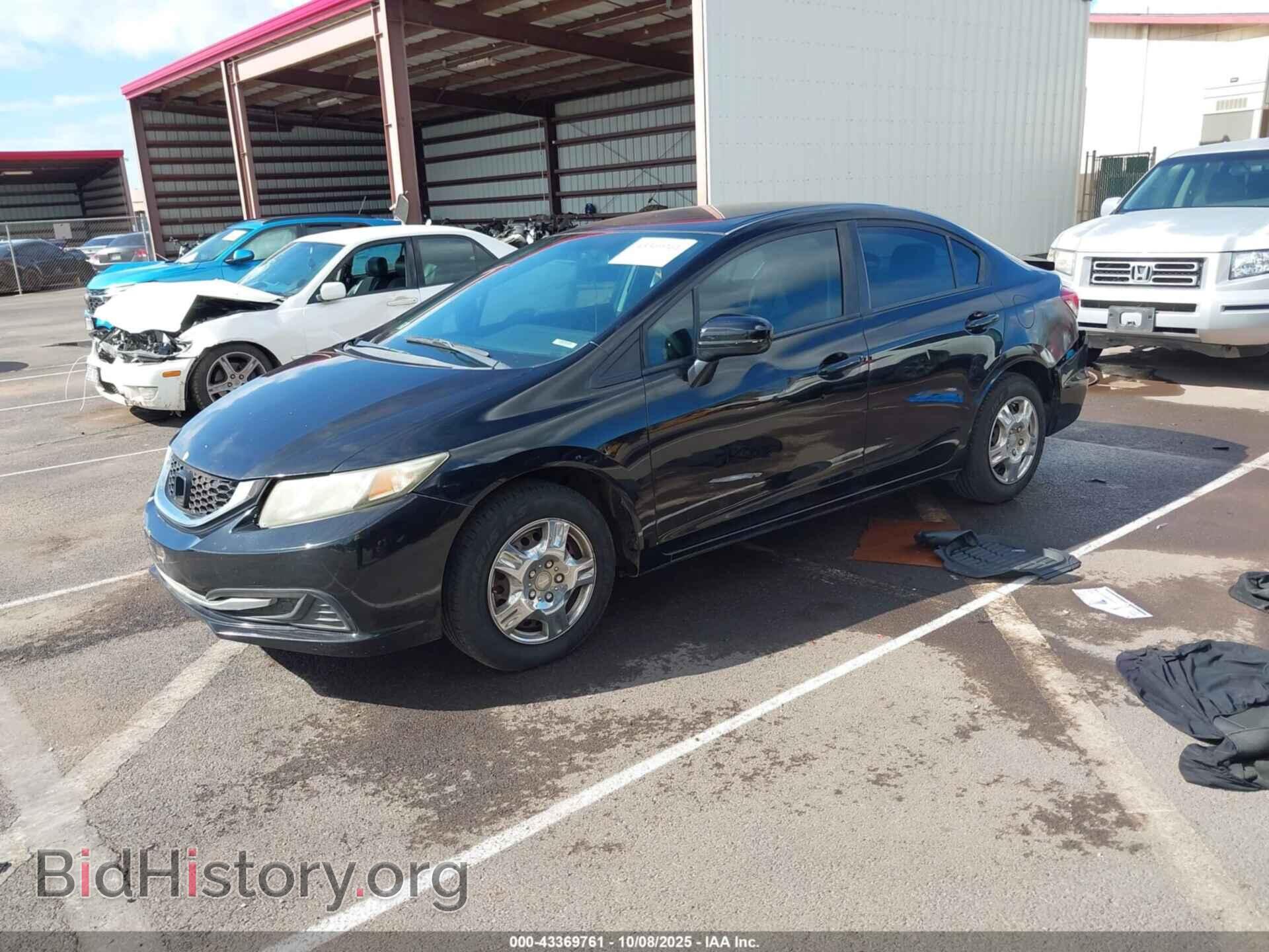 2014 HONDA CIVIC - VIN: 2HGFB2F55EH531136 - Фото 2