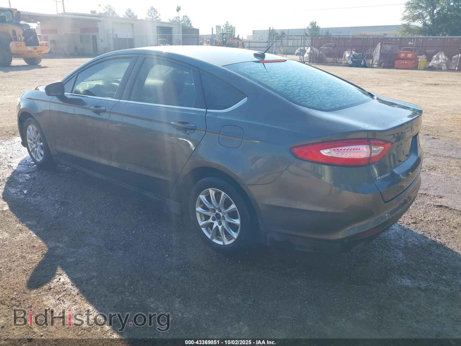 2015 FORD FUSION - VIN: 3FA6P0G75FR143775 - Фото 3