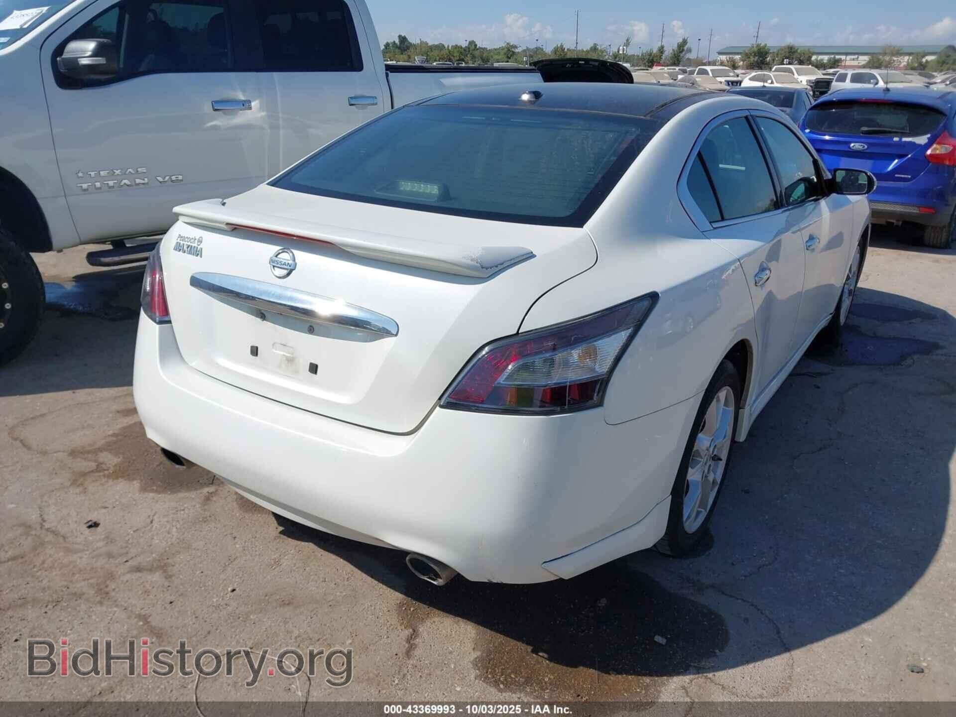 2013 NISSAN MAXIMA - VIN: 1N4AA5APXDC825032 - Фото 4