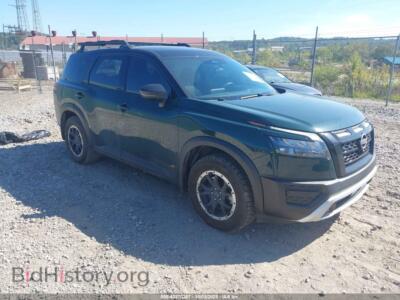 2024 Nissan PATHFINDER Rock Creek 4WD, зеленый — VIN 5N1DR3BD2RC282903, IAAI