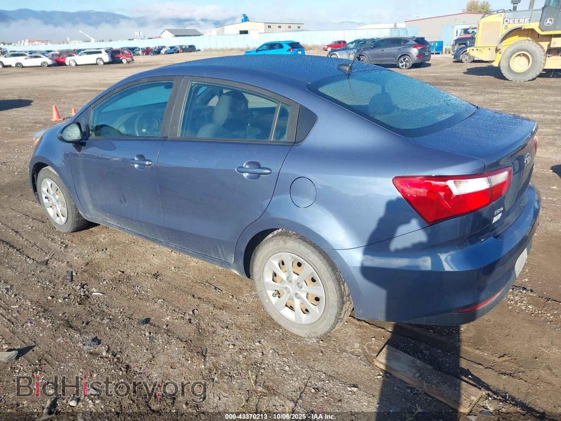 2016 KIA RIO - VIN: KNADM4A33G6676078 - Фото 3
