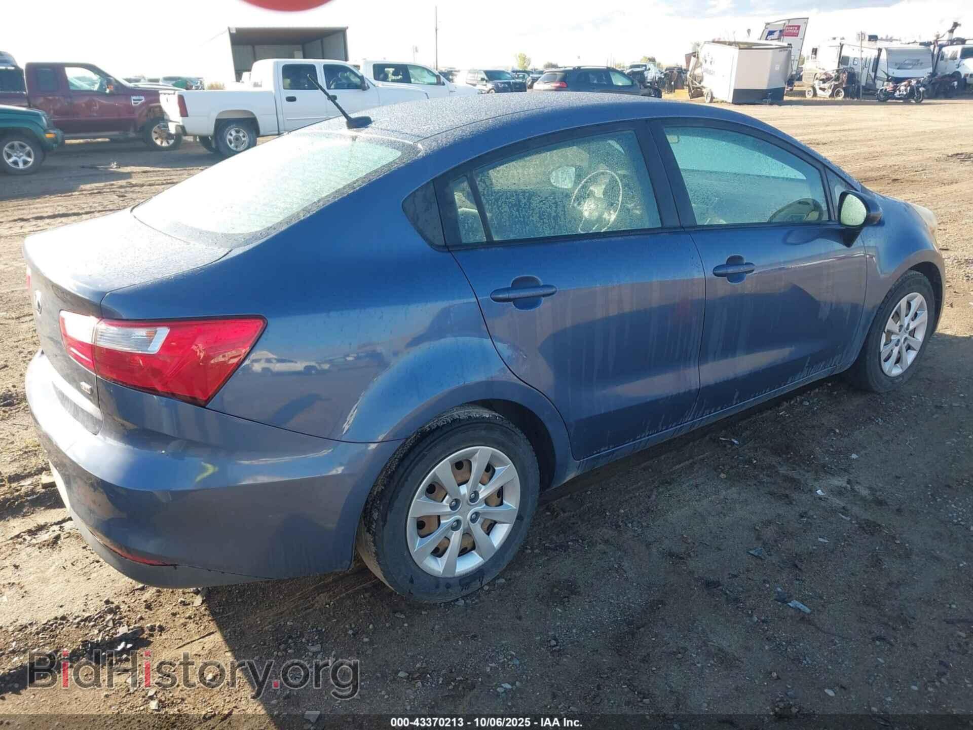 2016 KIA RIO - VIN: KNADM4A33G6676078 - Фото 4