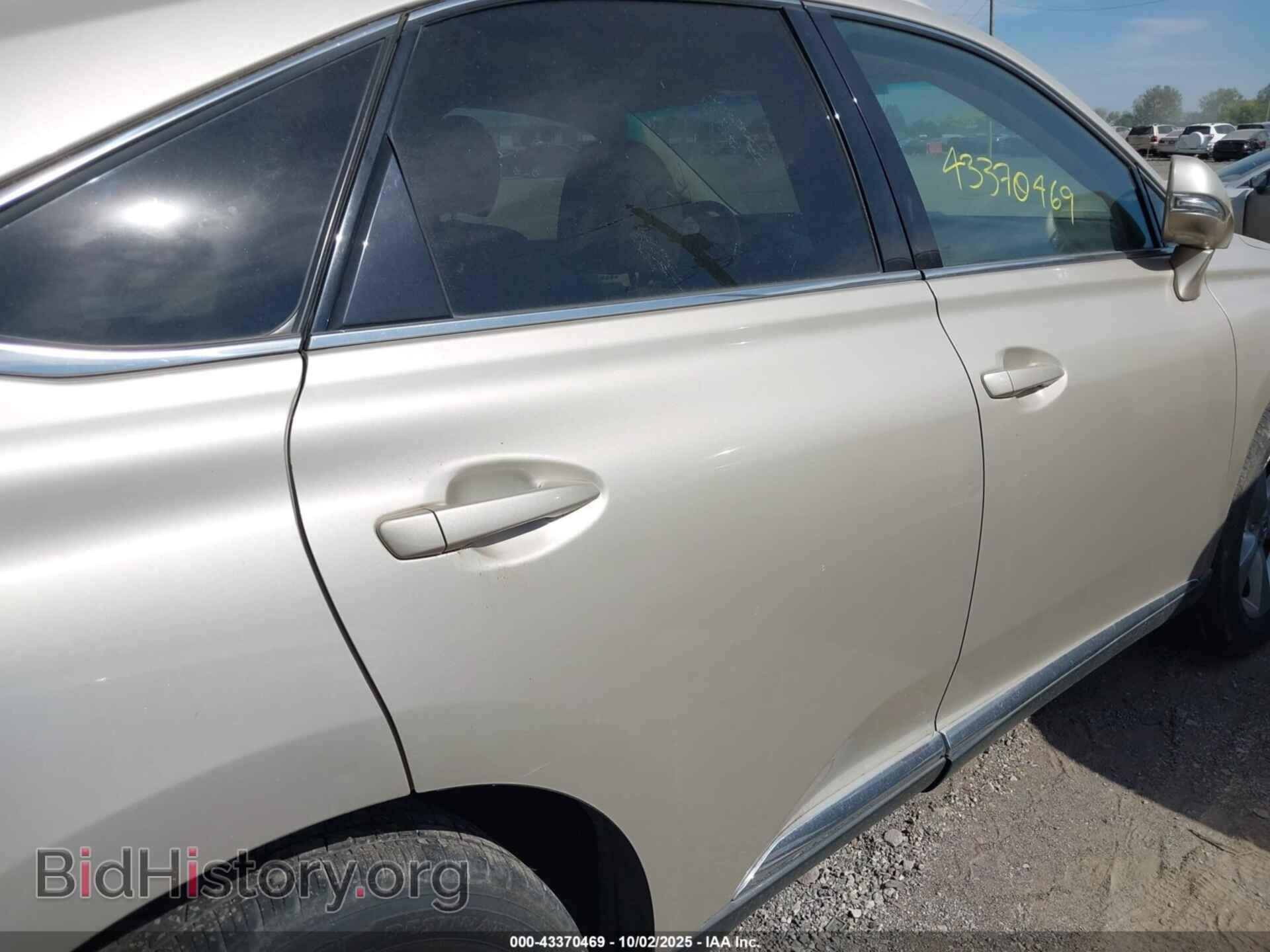 2011 LEXUS RX 350 - VIN: 2T2BK1BA8BC117330 - Фото 12