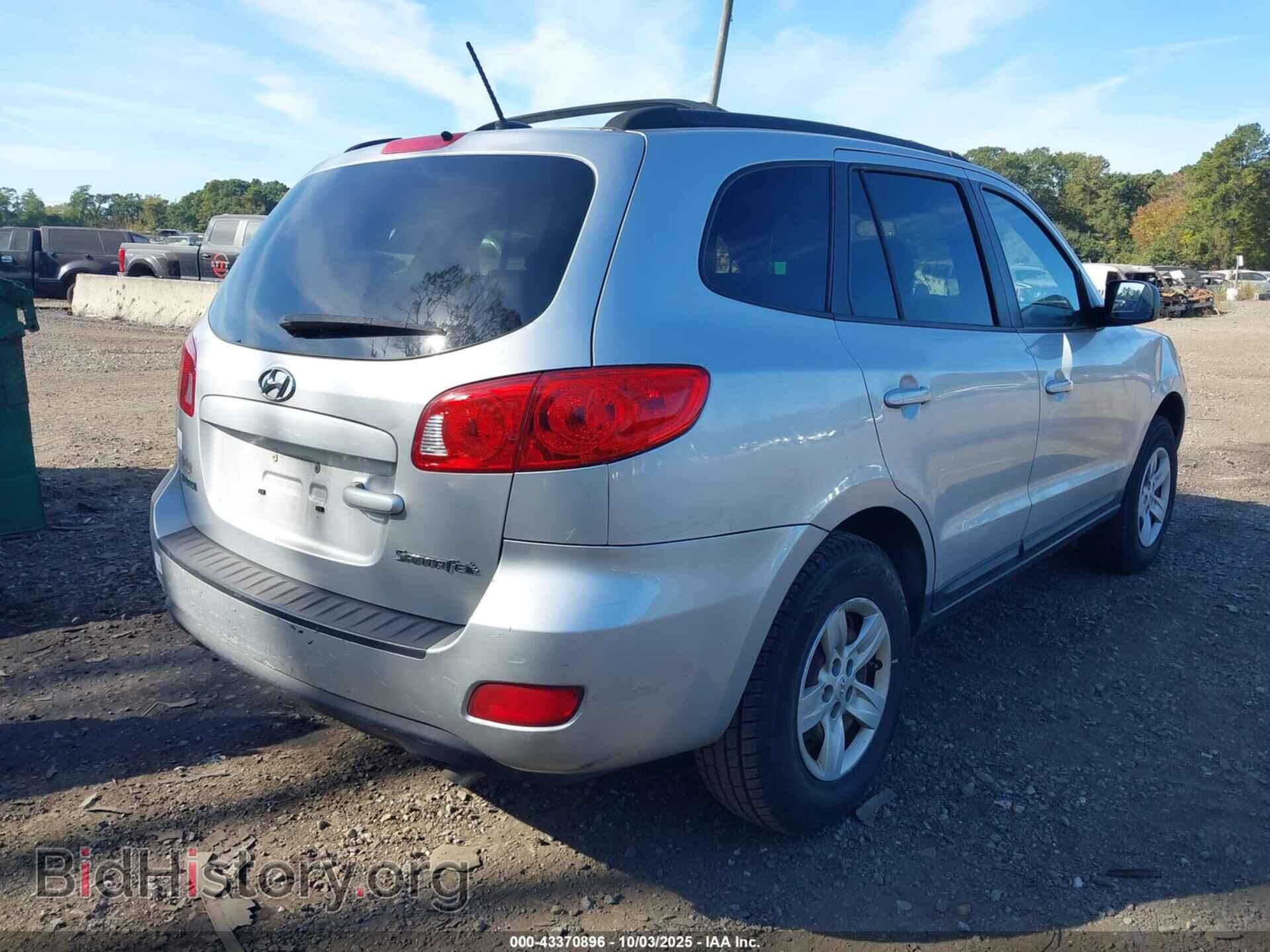 2009 HYUNDAI SANTA FE - VIN: 5NMSG13D59H255457 - Фото 4
