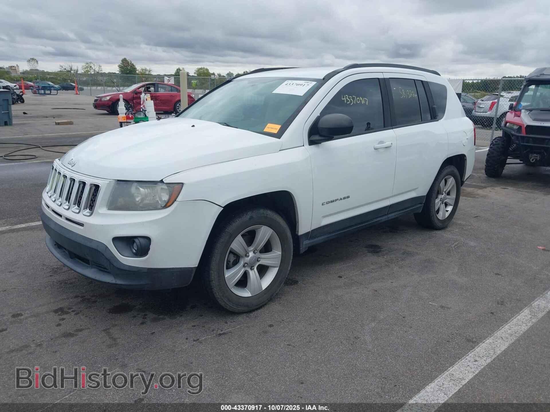 2016 JEEP COMPASS - VIN: 1C4NJCBA4GD621528 - Фото 2