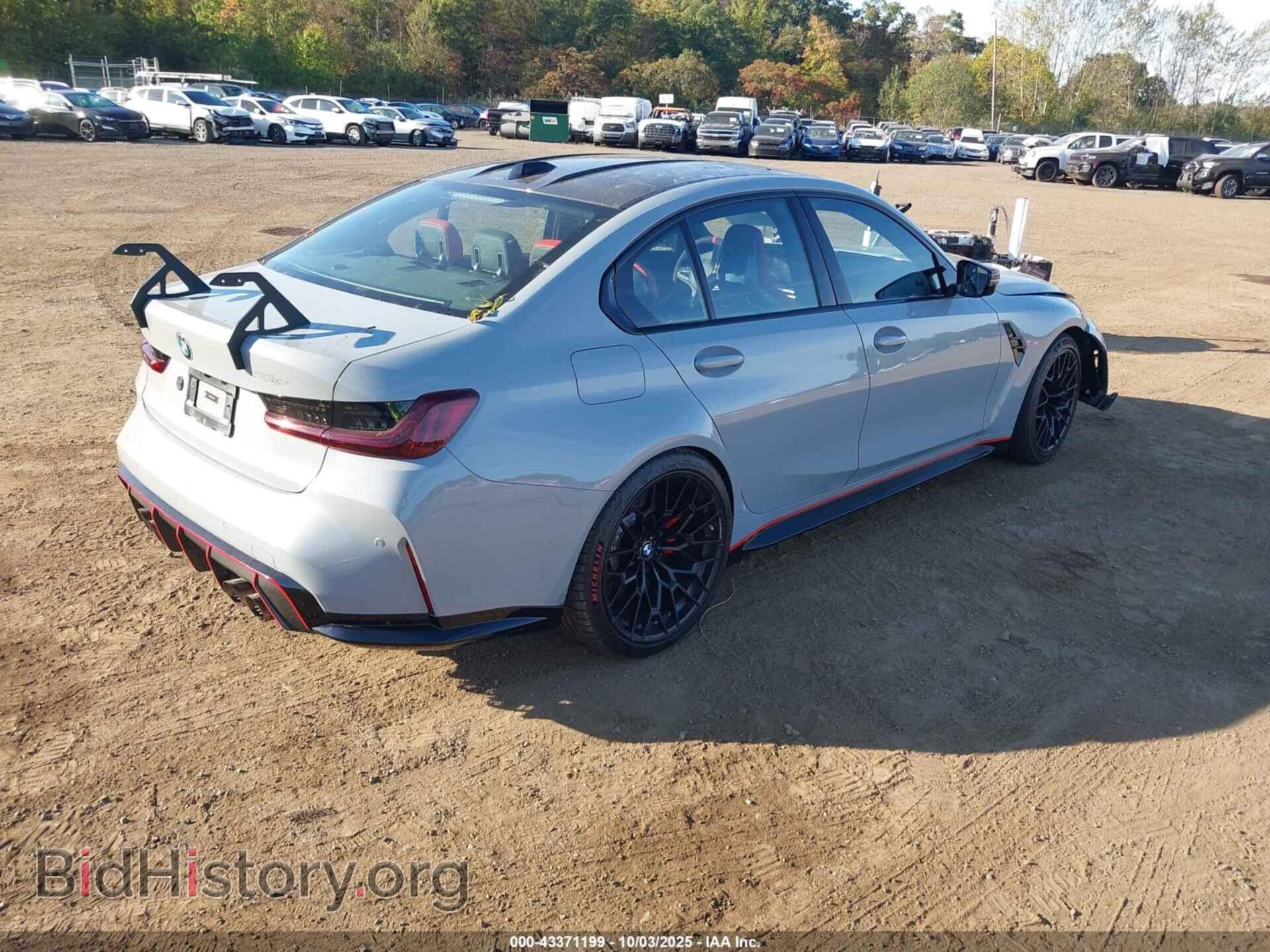 2024 BMW M3 - VIN: WBS63AY07RFS52844 - Photo 4