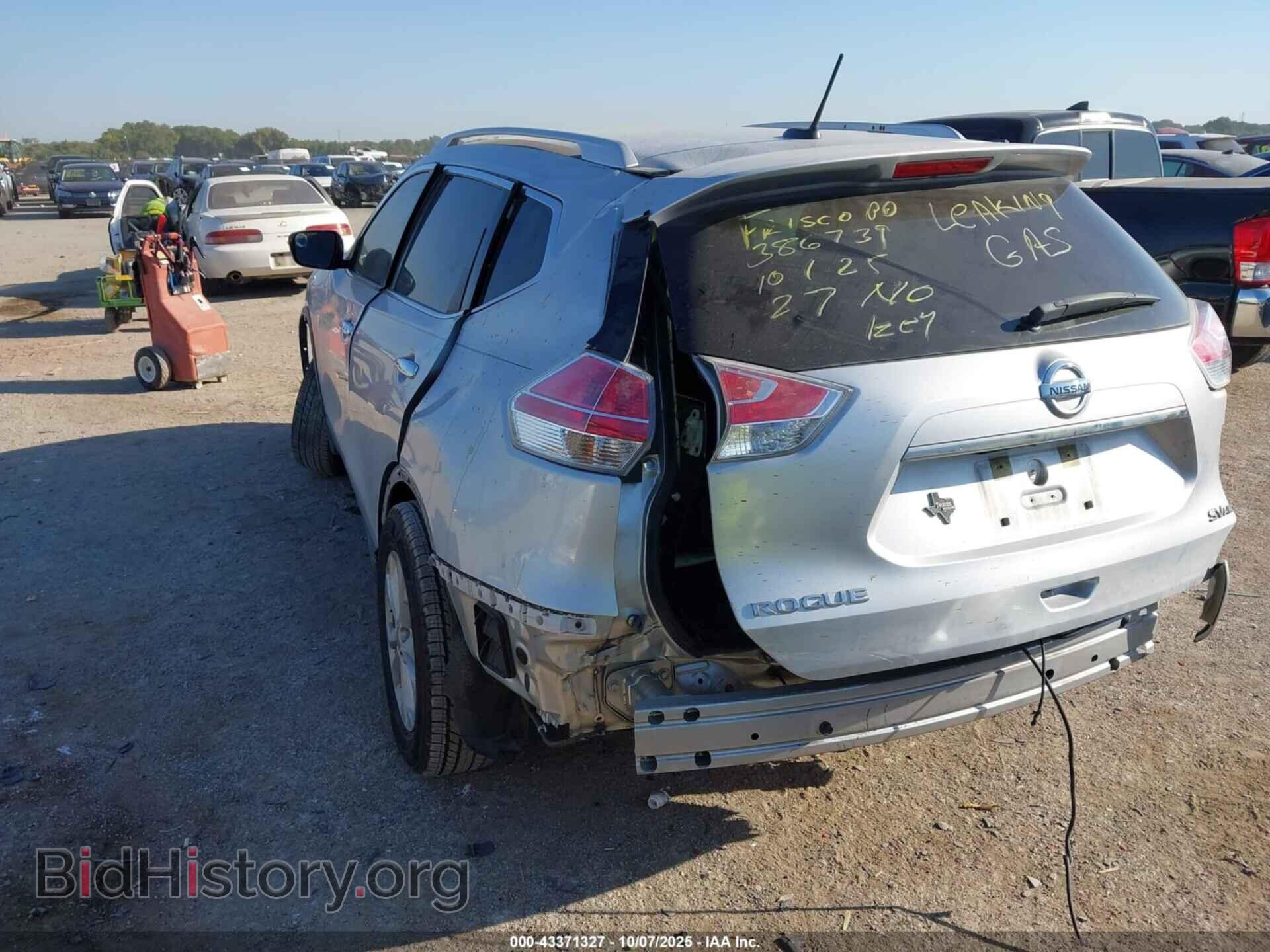 2015 NISSAN ROGUE - VIN: KNMAT2MV3FP569468 - Фото 3