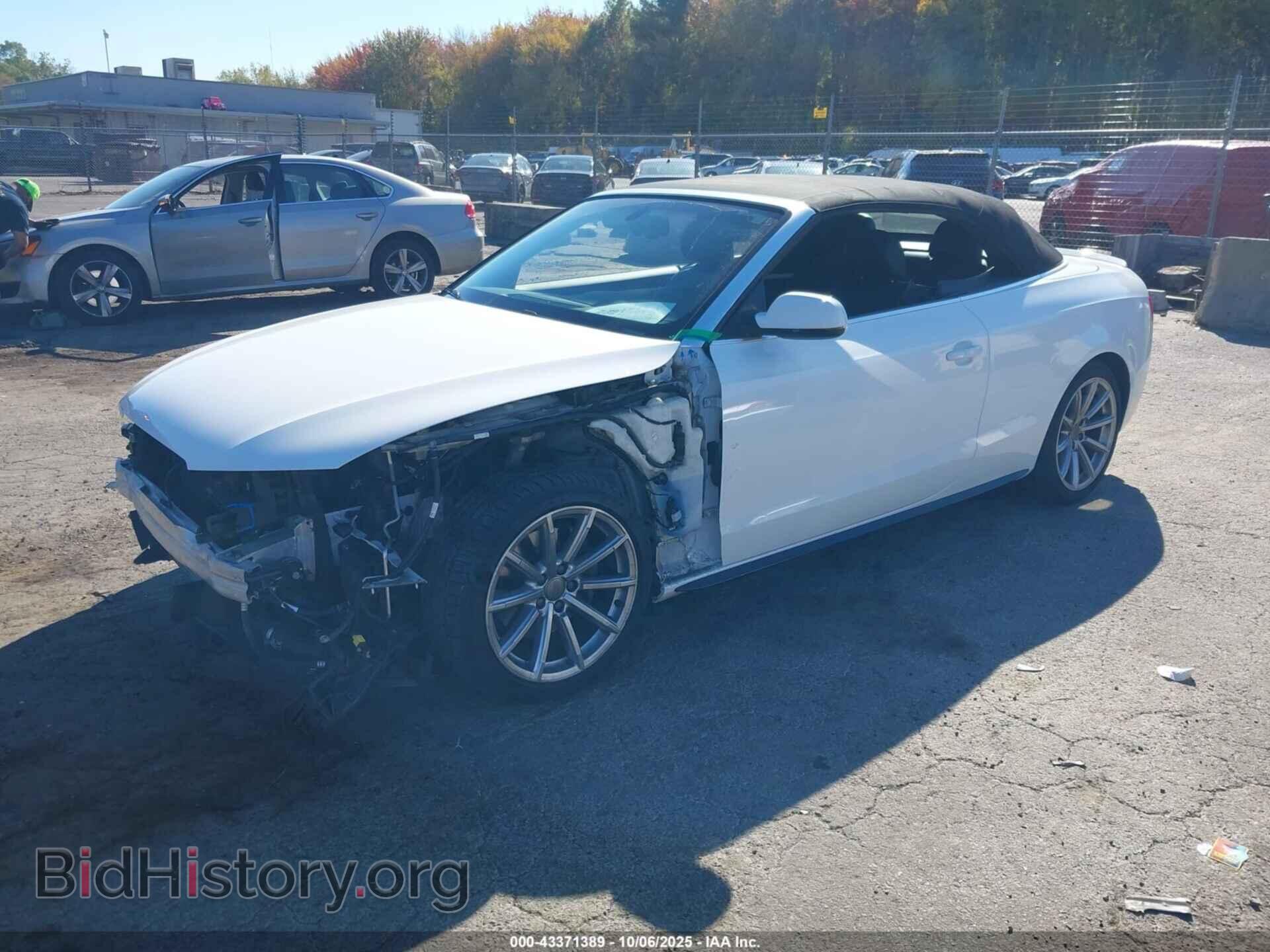 2017 AUDI A5 - VIN: WAUD2AFHXHN003675 - Фото 2