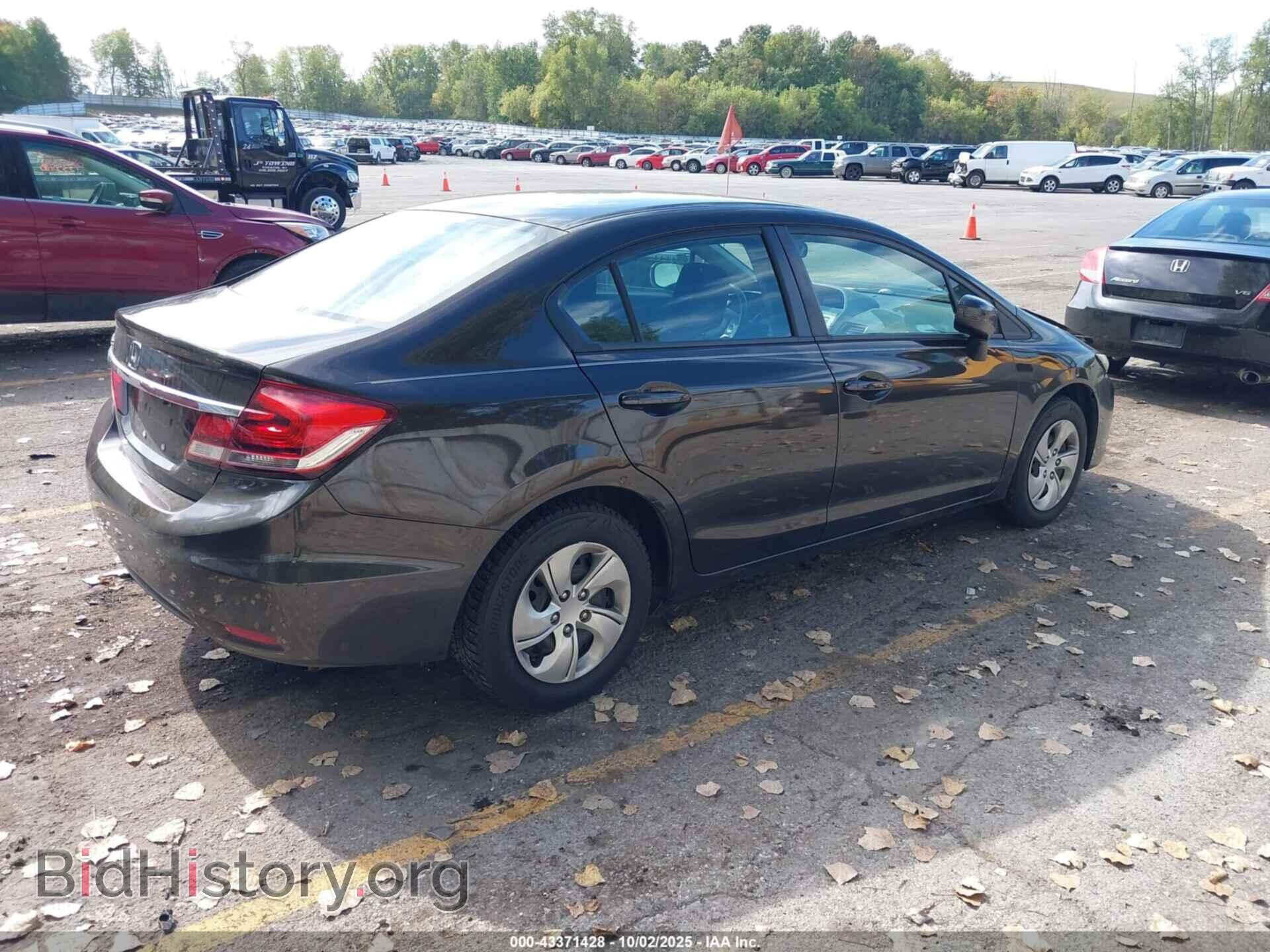 2014 HONDA CIVIC - VIN: 2HGFB2F54EH502811 - Фото 4