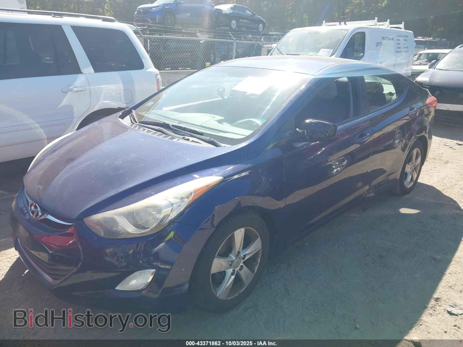 2013 HYUNDAI ELANTRA - VIN: 5NPDH4AE3DH346032 - Фото 2