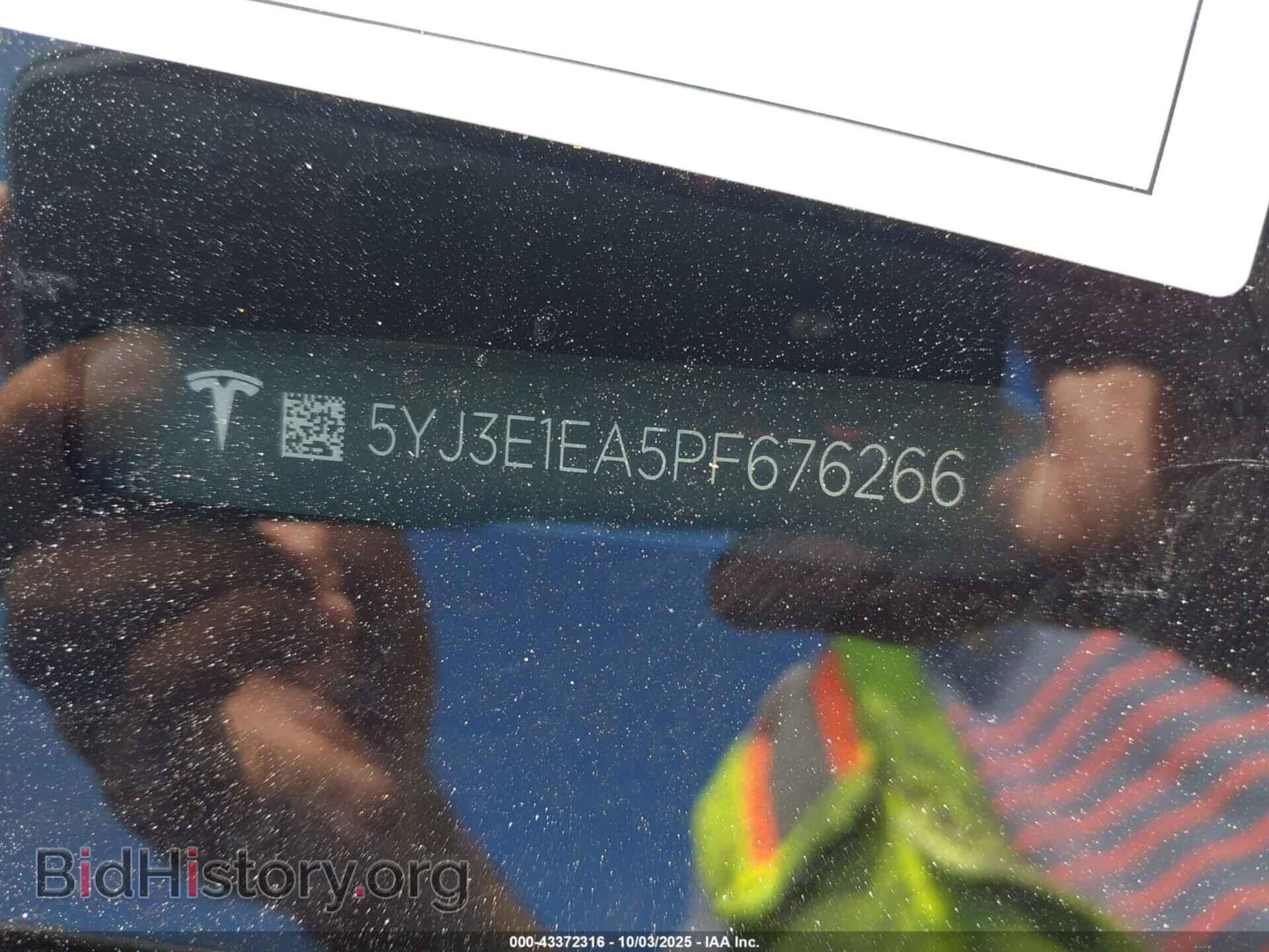 2023 TESLA MODEL 3 - VIN: 5YJ3E1EA5PF676266 - Фото 9