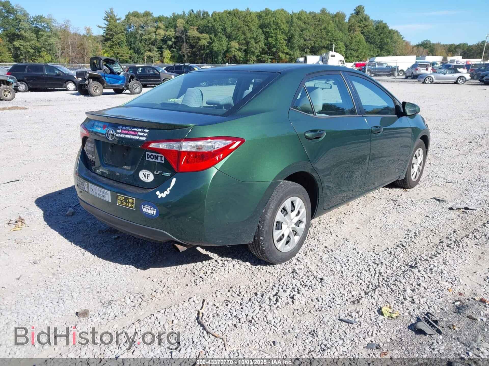 2014 TOYOTA COROLLA - VIN: 2T1BPRHE6EC091314 - Фото 4