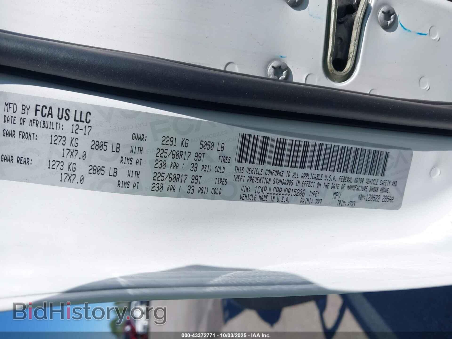 2018 JEEP CHEROKEE - VIN: 1C4PJLCB8JD615206 - Фото 9