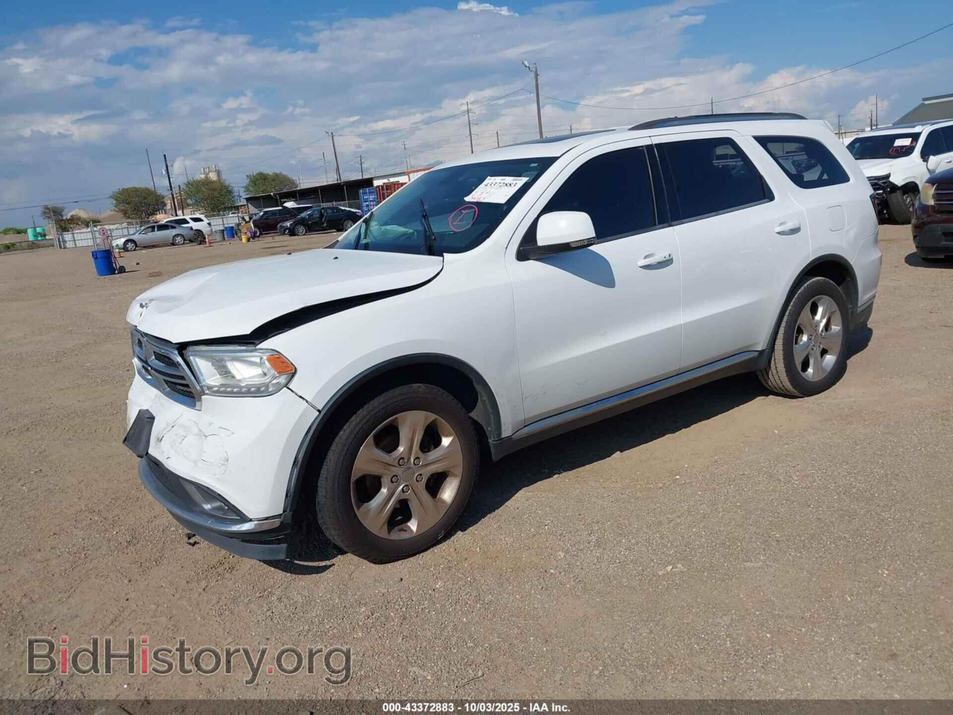 2015 DODGE DURANGO - VIN: 1C4RDJDG9FC161494 - Фото 2