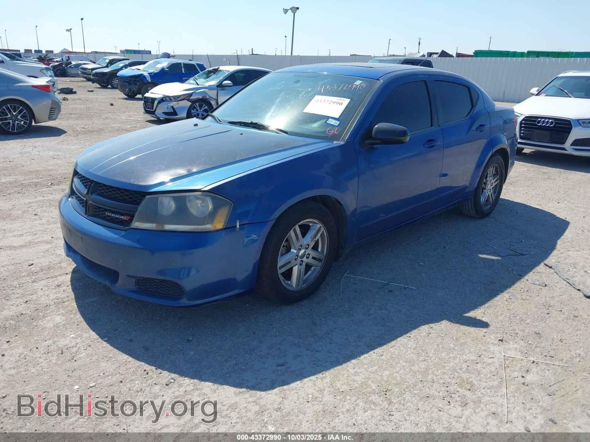 2013 DODGE AVENGER - VIN: 1C3CDZCG7DN663772 - Фото 2