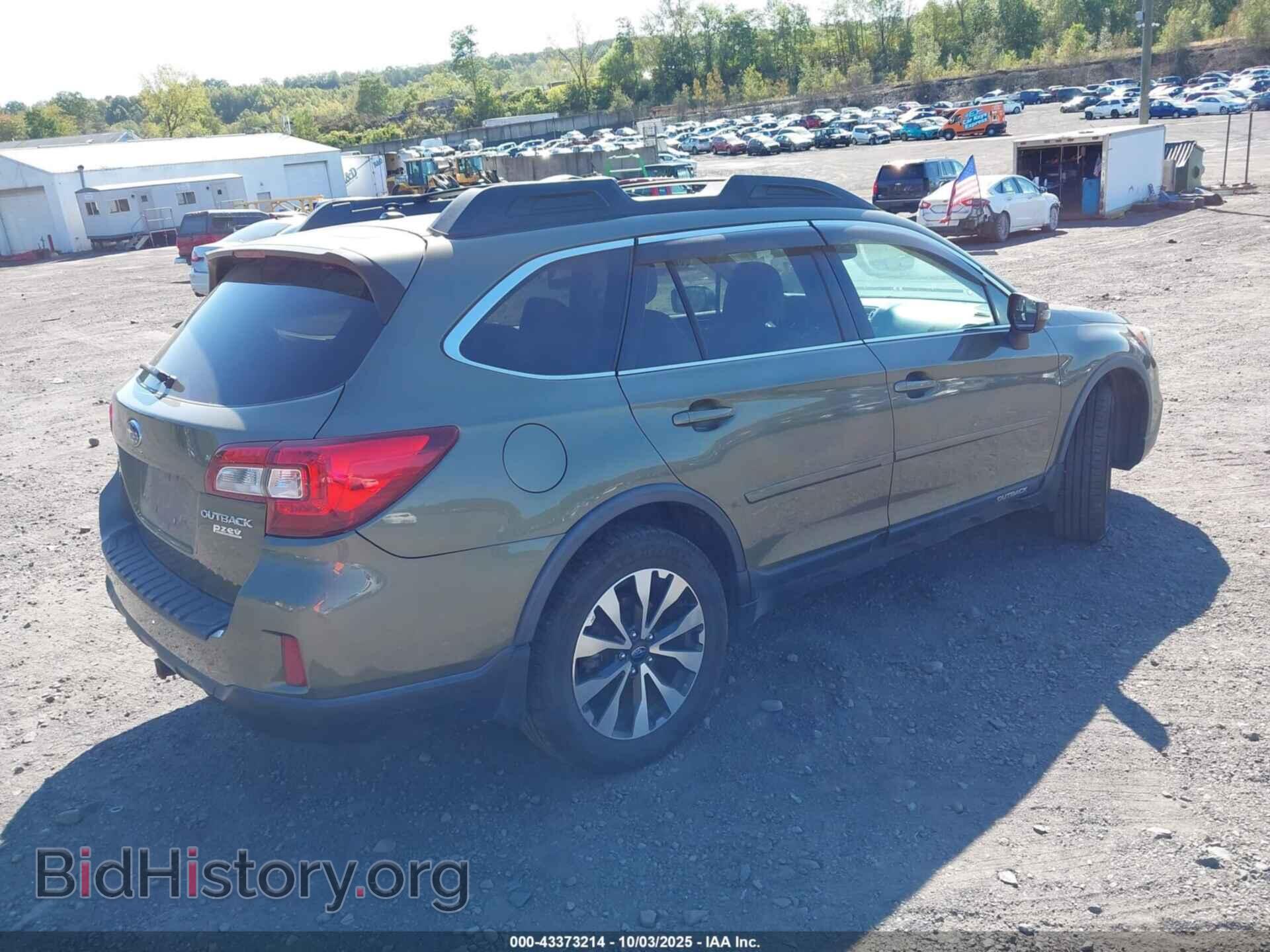 2015 SUBARU OUTBACK - VIN: 4S4BSANC1F3296693 - Фото 4