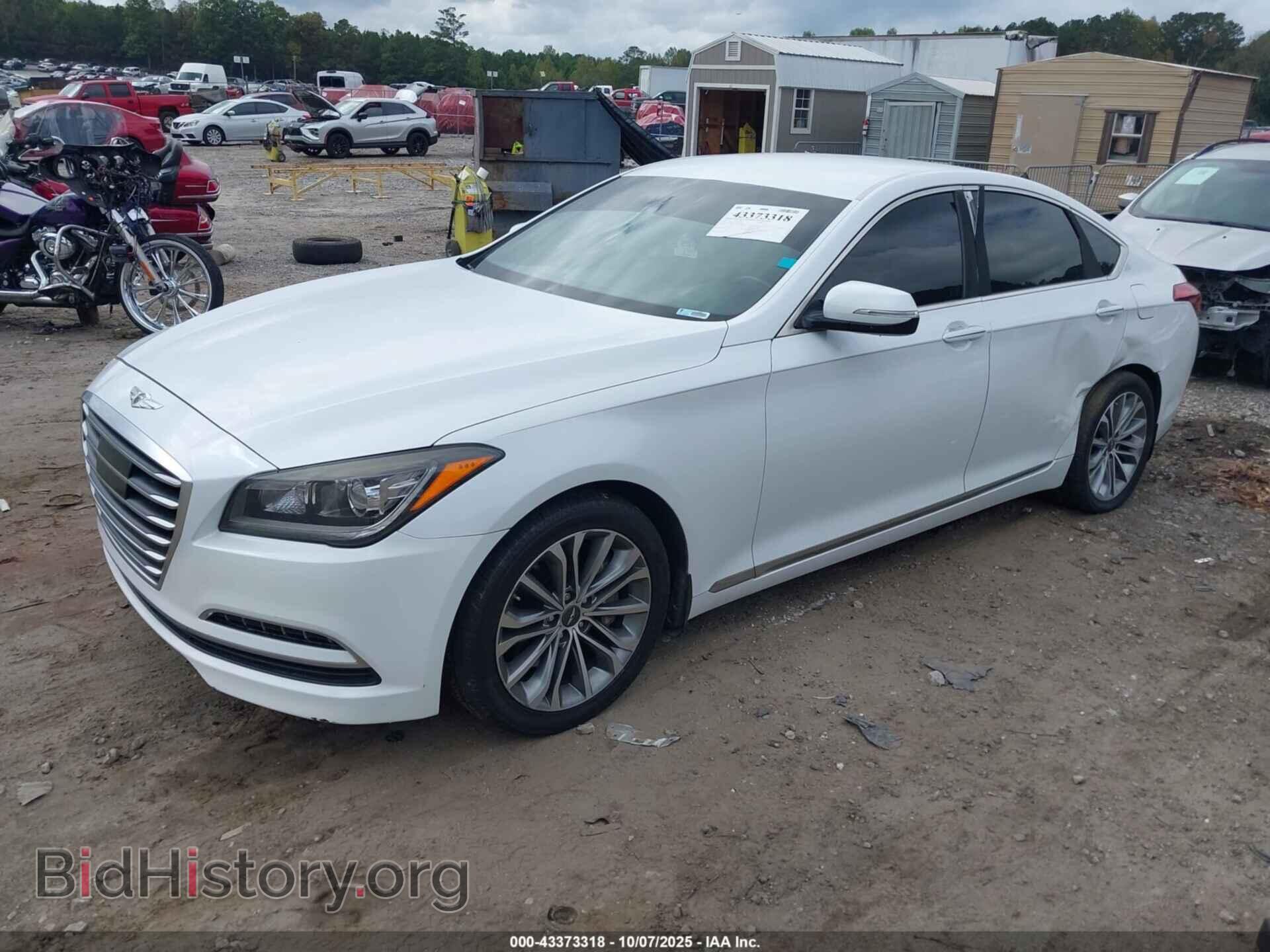 2017 GENESIS G80 - VIN: KMHGN4JE2HU187629 - Фото 2