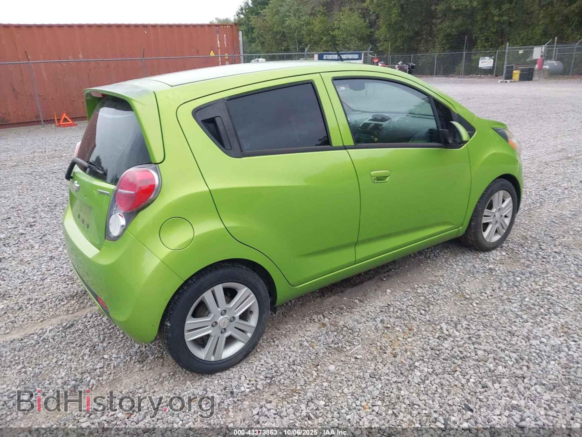 2014 CHEVROLET SPARK - VIN: KL8CB6S90EC510630 - Фото 4