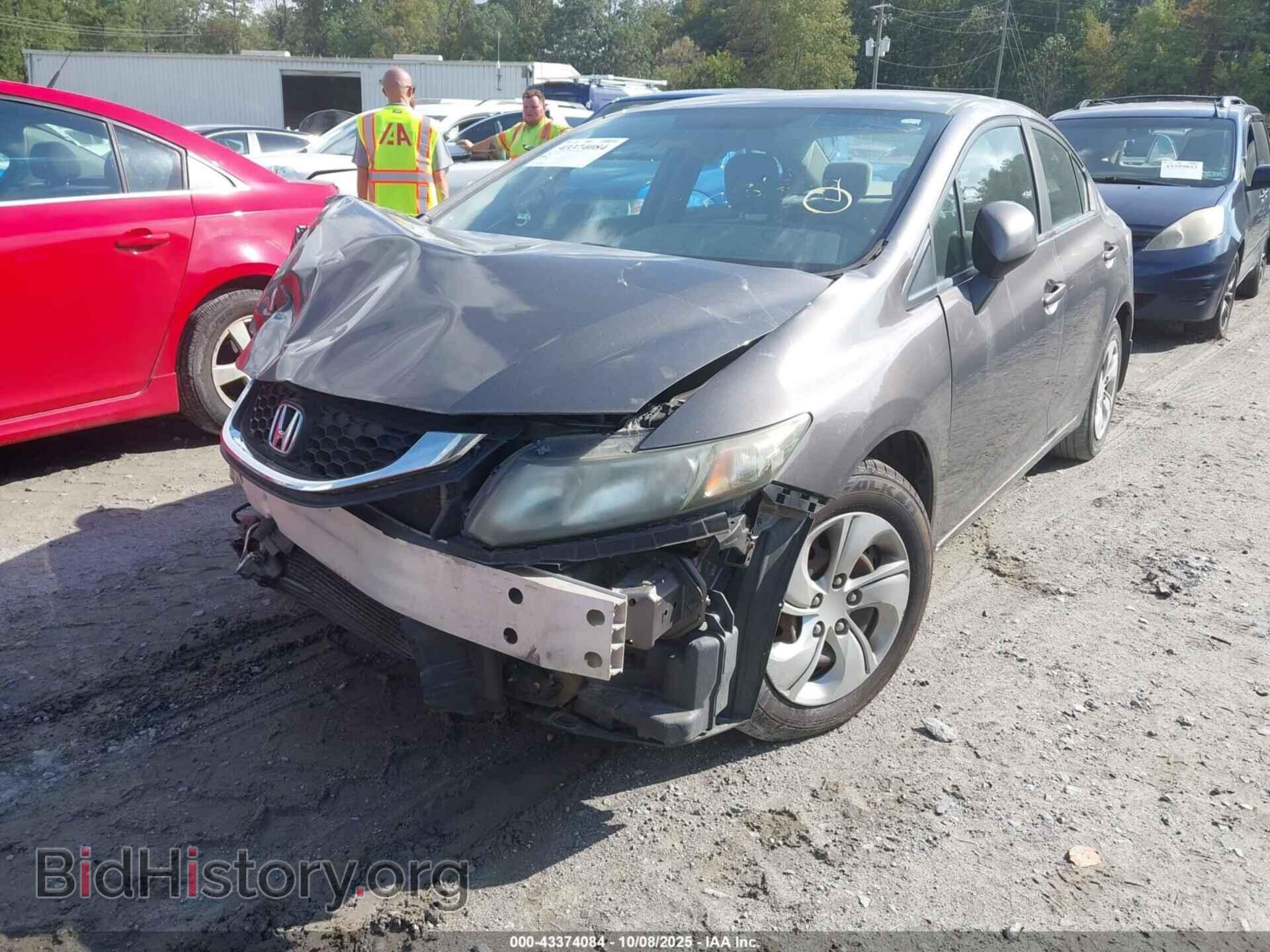 2013 HONDA CIVIC - VIN: 19XFB2F53DE077302 - Фото 2